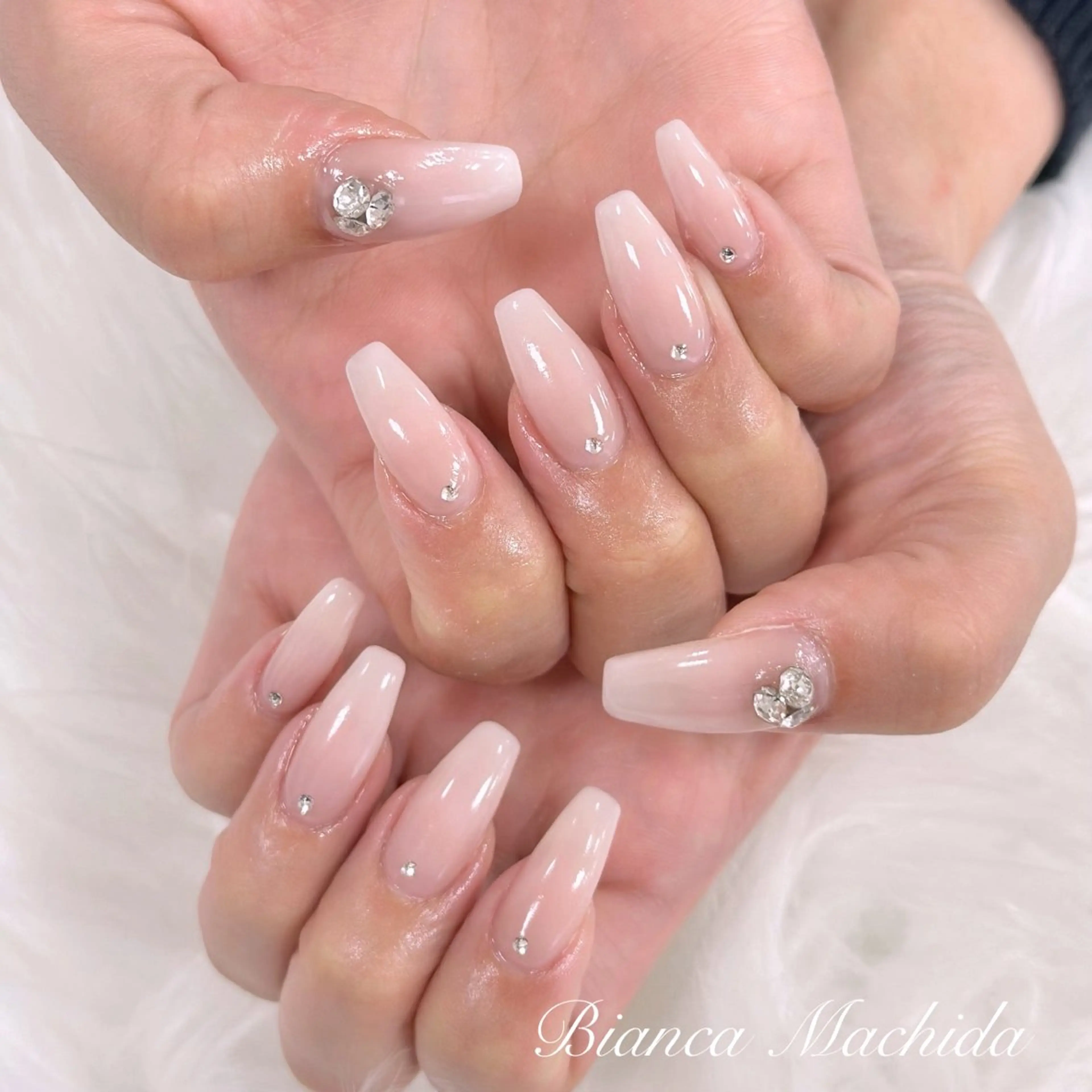 ネイル ハンドネイル Bianca👼🏻 OIKAWAのネイルデザイン