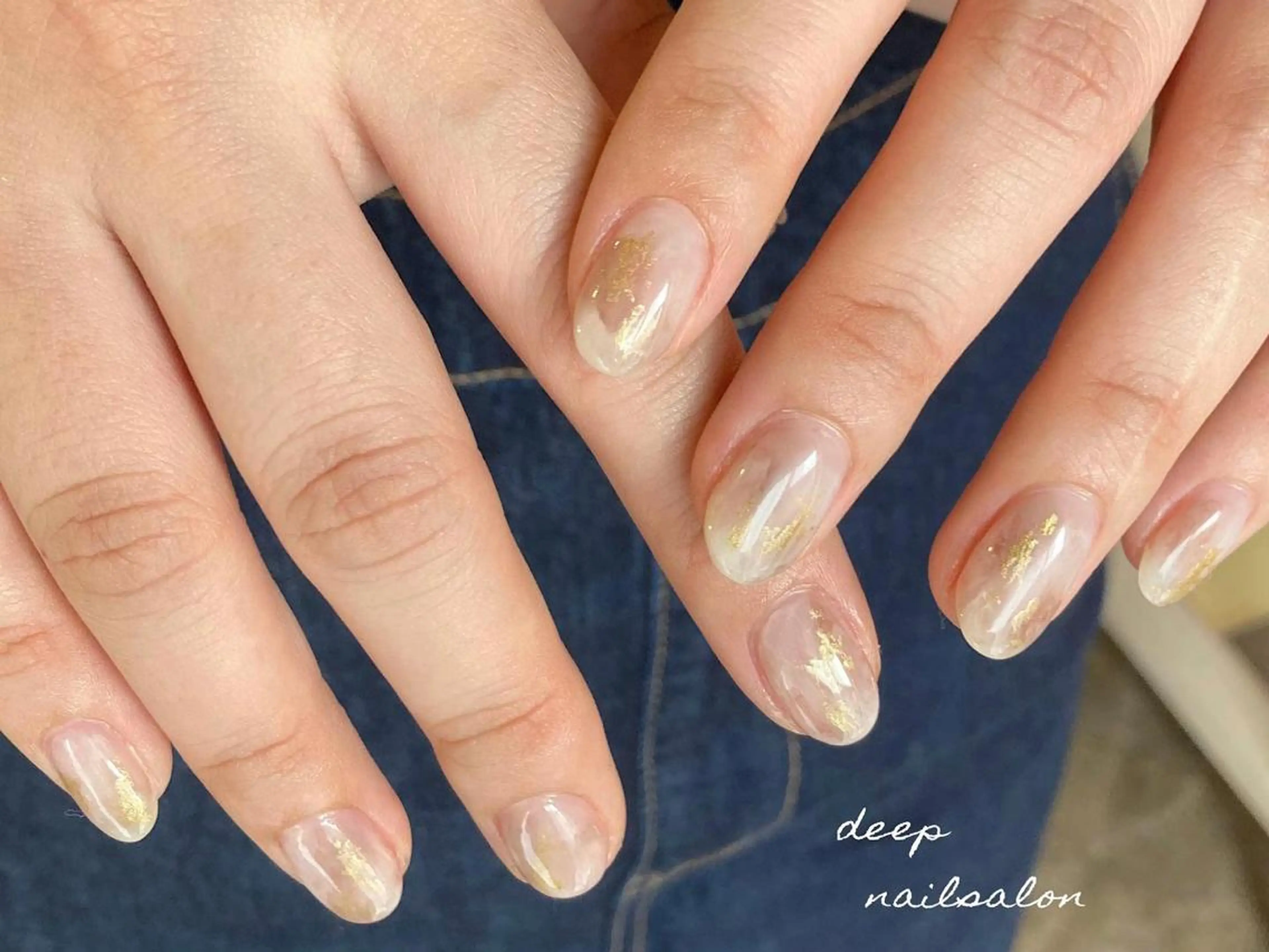 ネイル シンプルネイル ハンドネイル DEEP nail salonのネイルデザイン