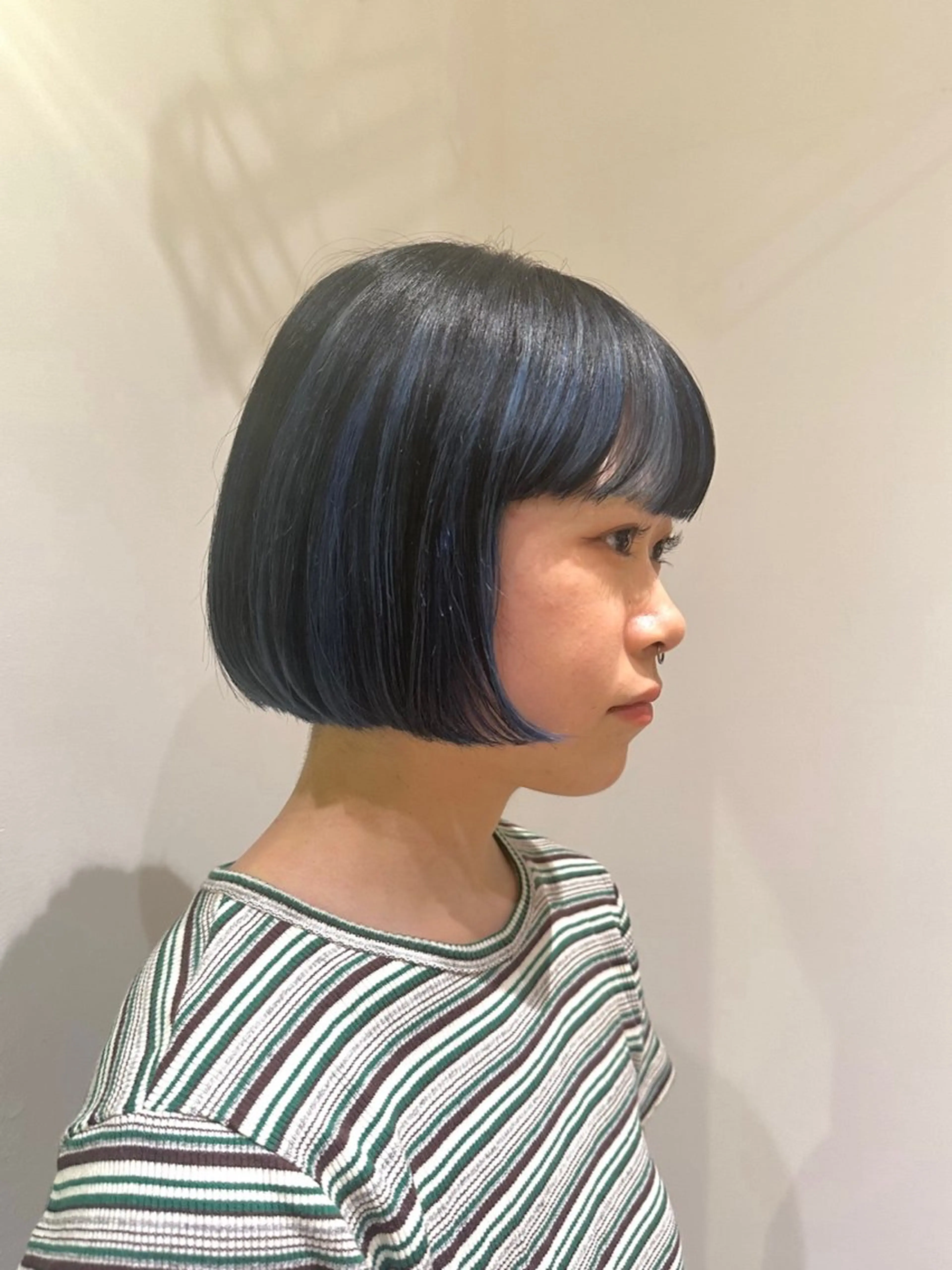 ショート カラー なかの りなのヘアスタイル