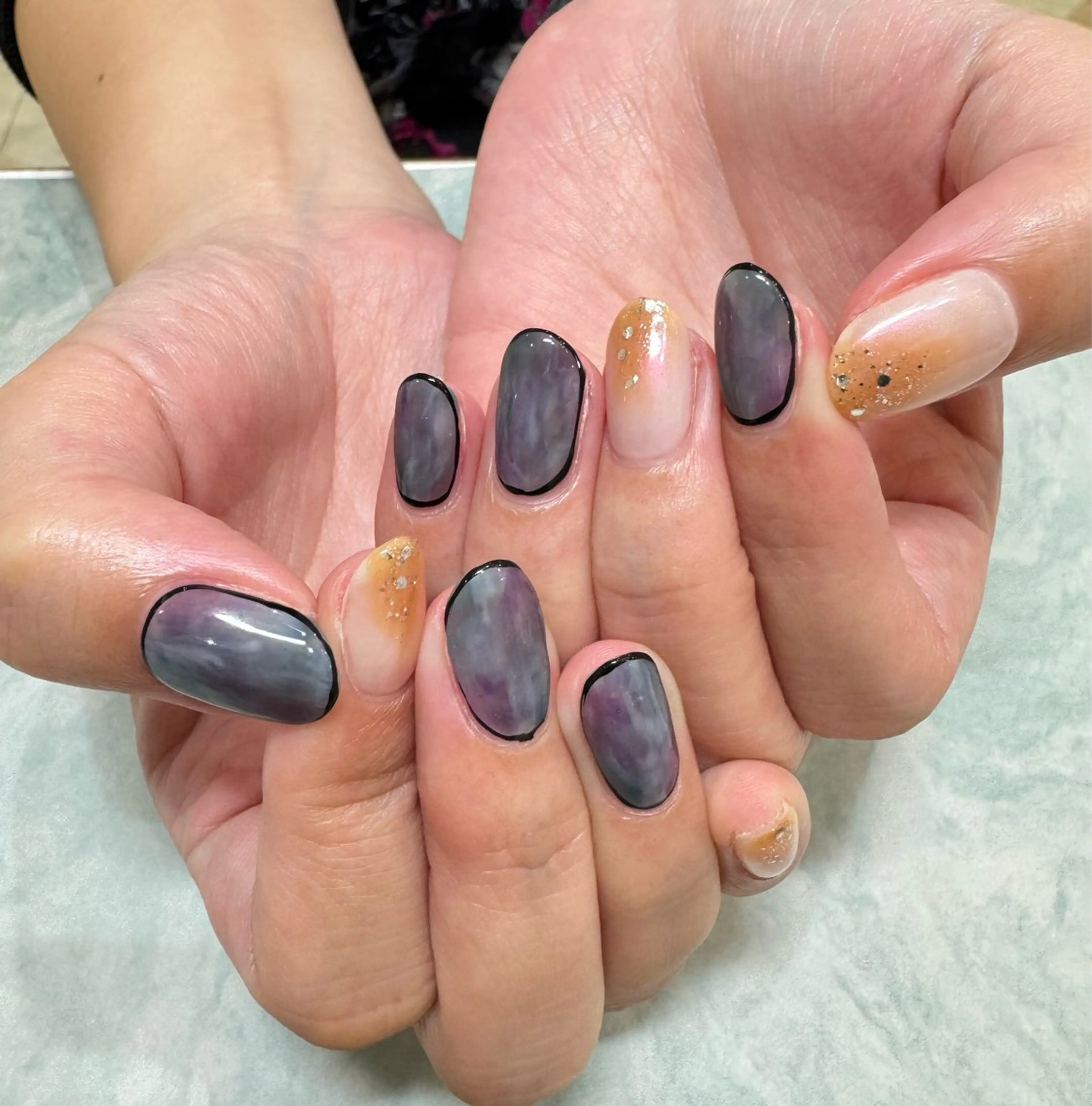 ネイル ハンドネイル nailist kanae🦖のネイルデザイン