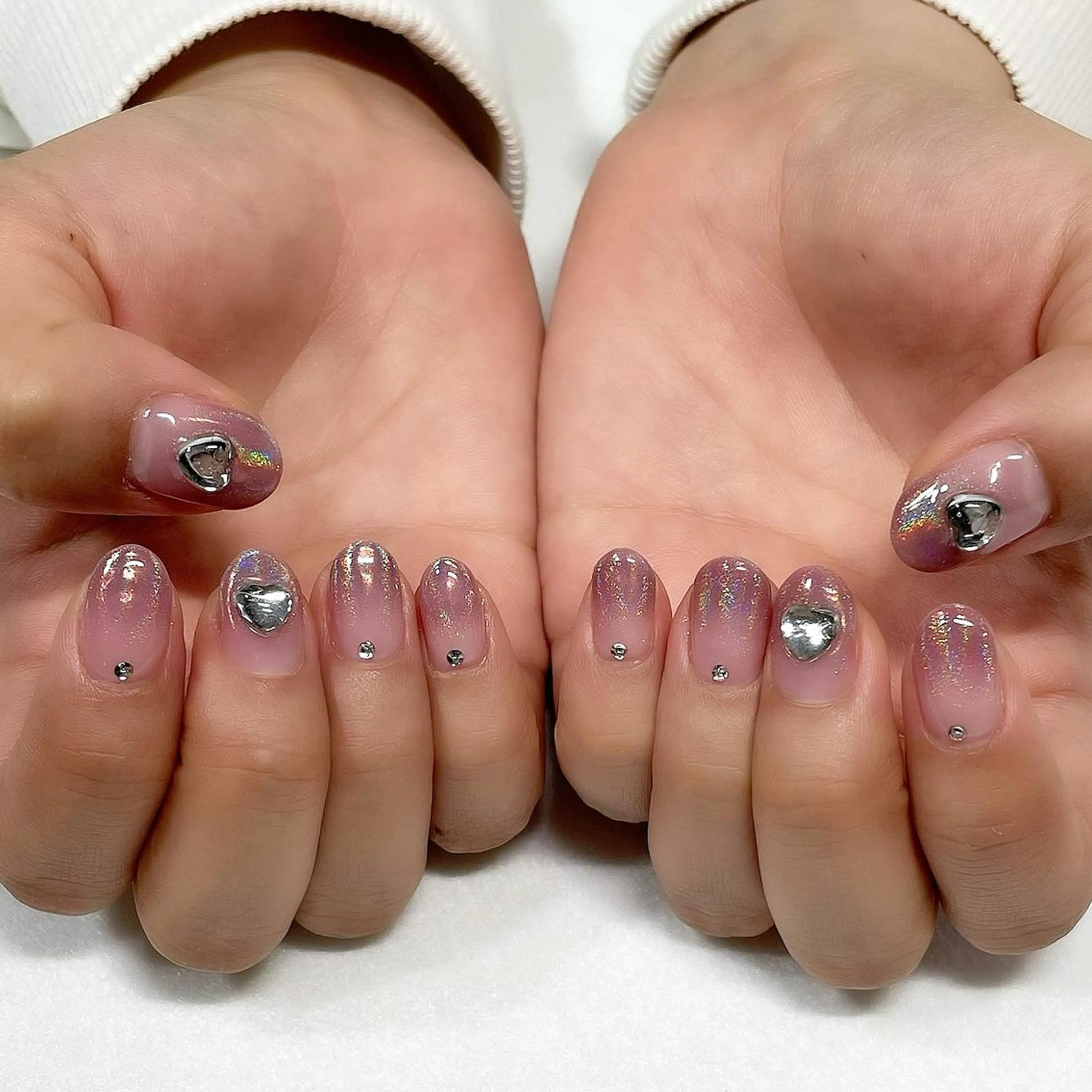 ネイル ジェルネイル シンプルネイル 東 千夏のネイルデザイン