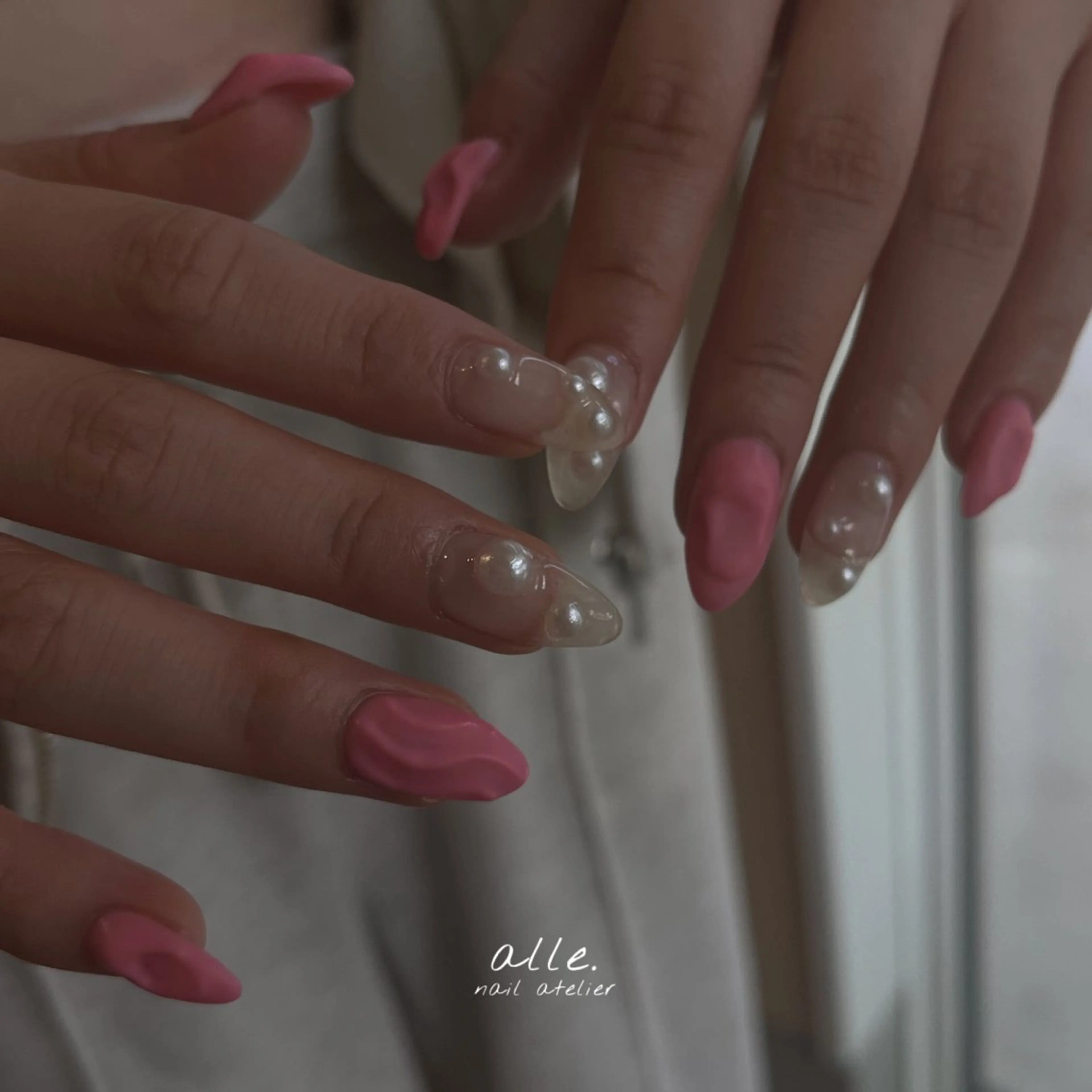 ネイル ハンドネイル atelier alle.のネイルデザイン