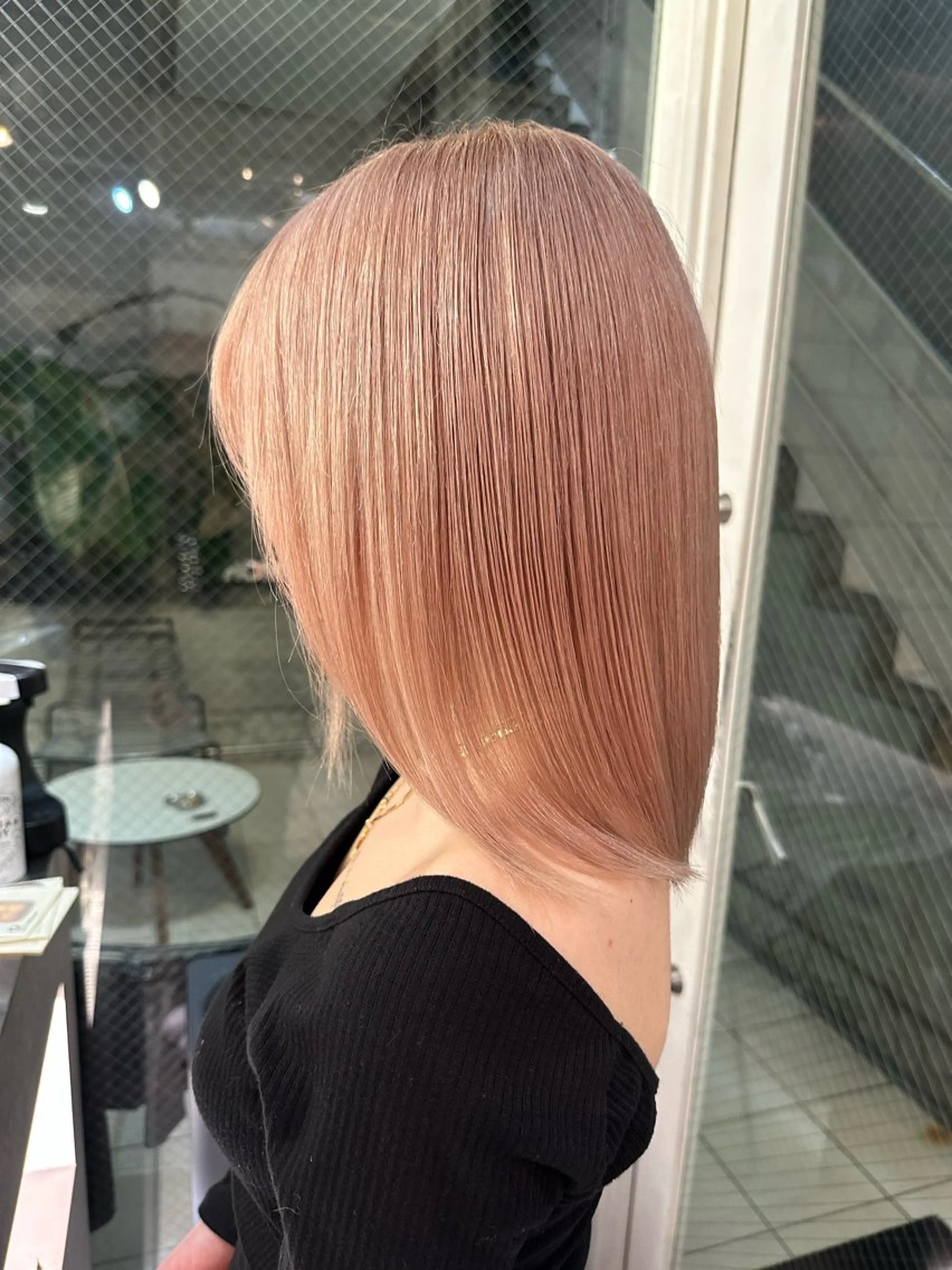 ミディアム カラー 韓国レイヤー髪質改善 💫Tomoya💫のヘアスタイル