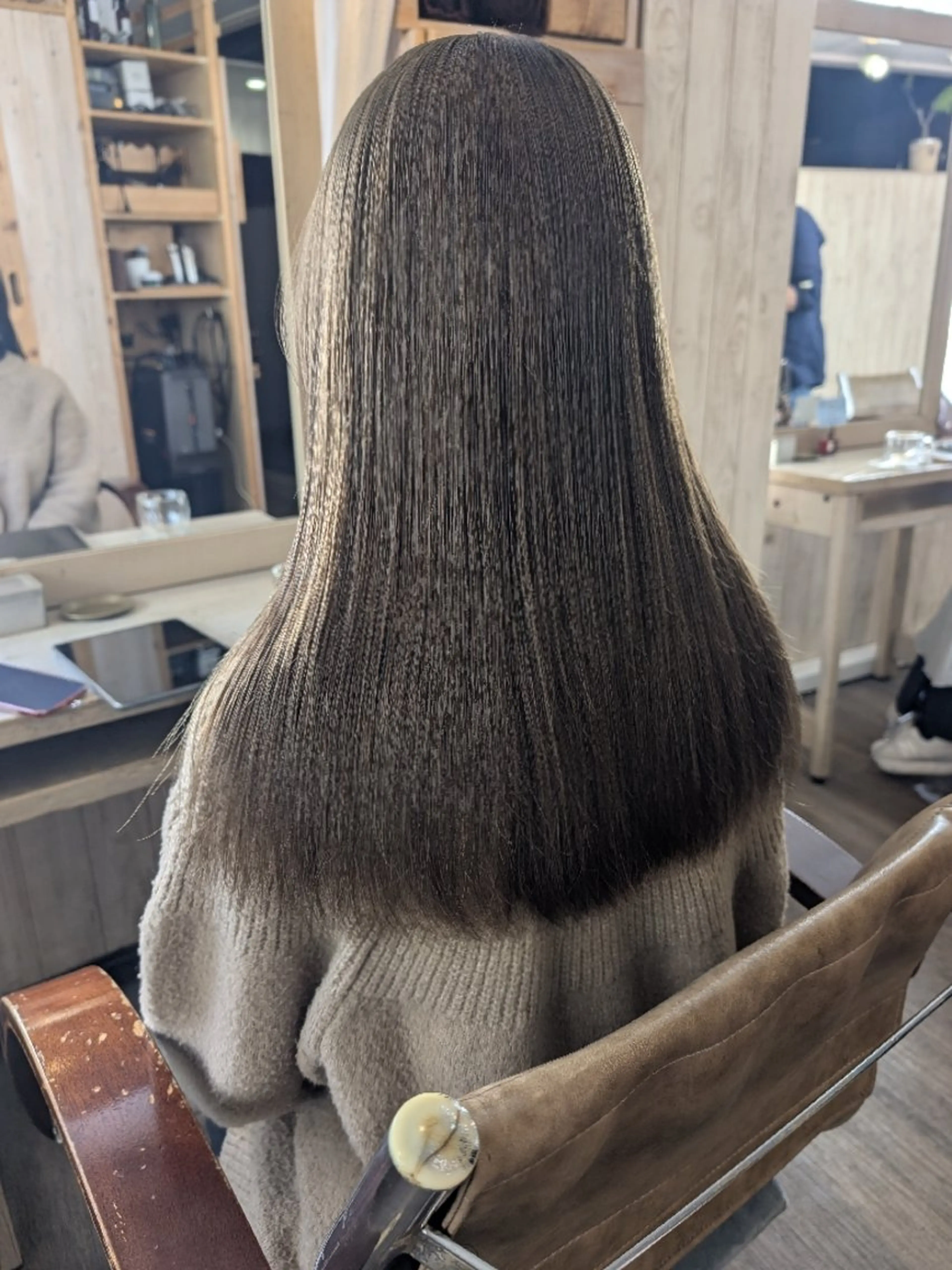 ロング カラー グレージュ カット ヘアカラー トリートメント MOCO hair flor所属・MOCO hair  flor /kohのヘアスタイル