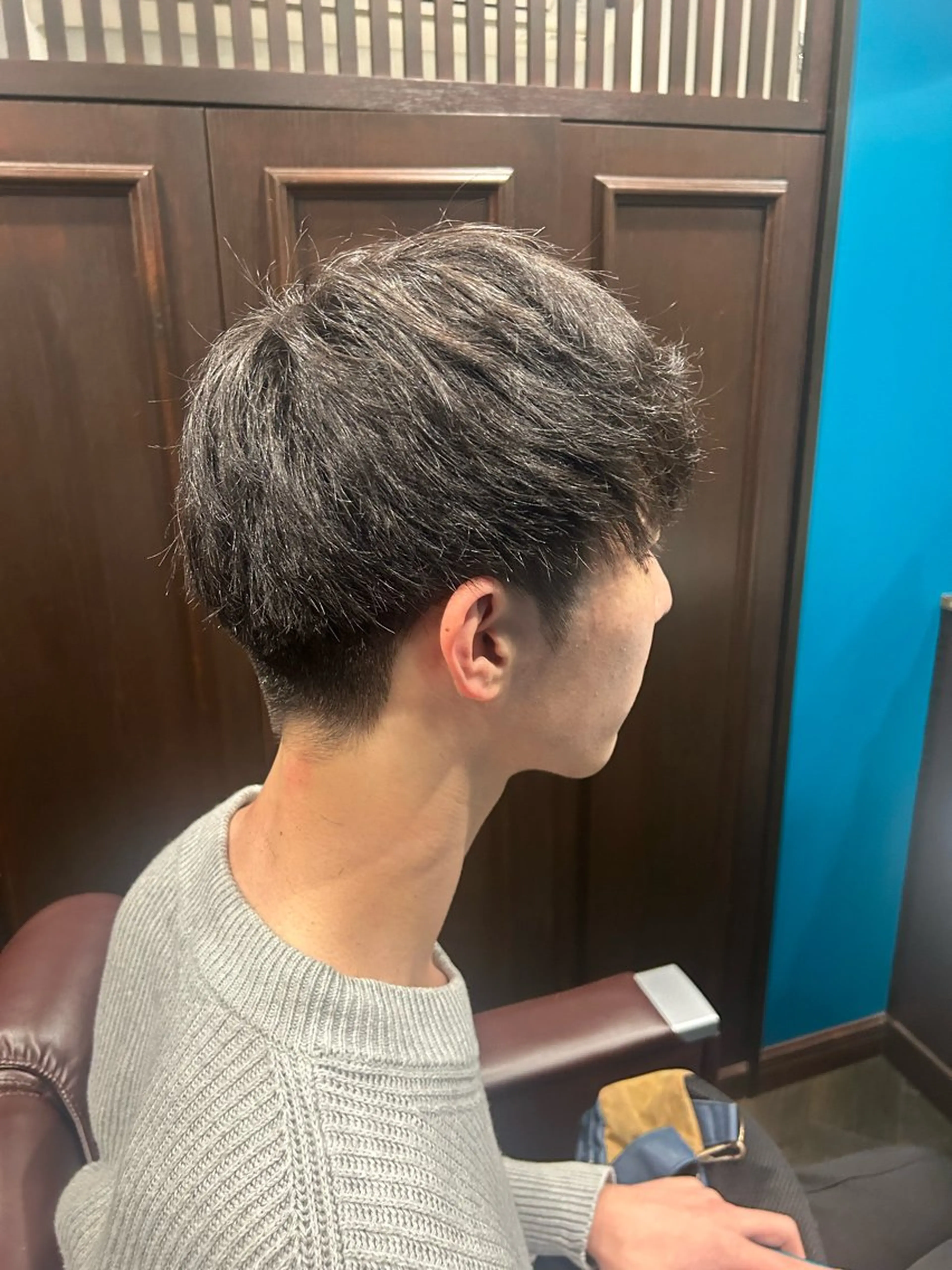 ミディアム 雫石 憲資のヘアスタイル