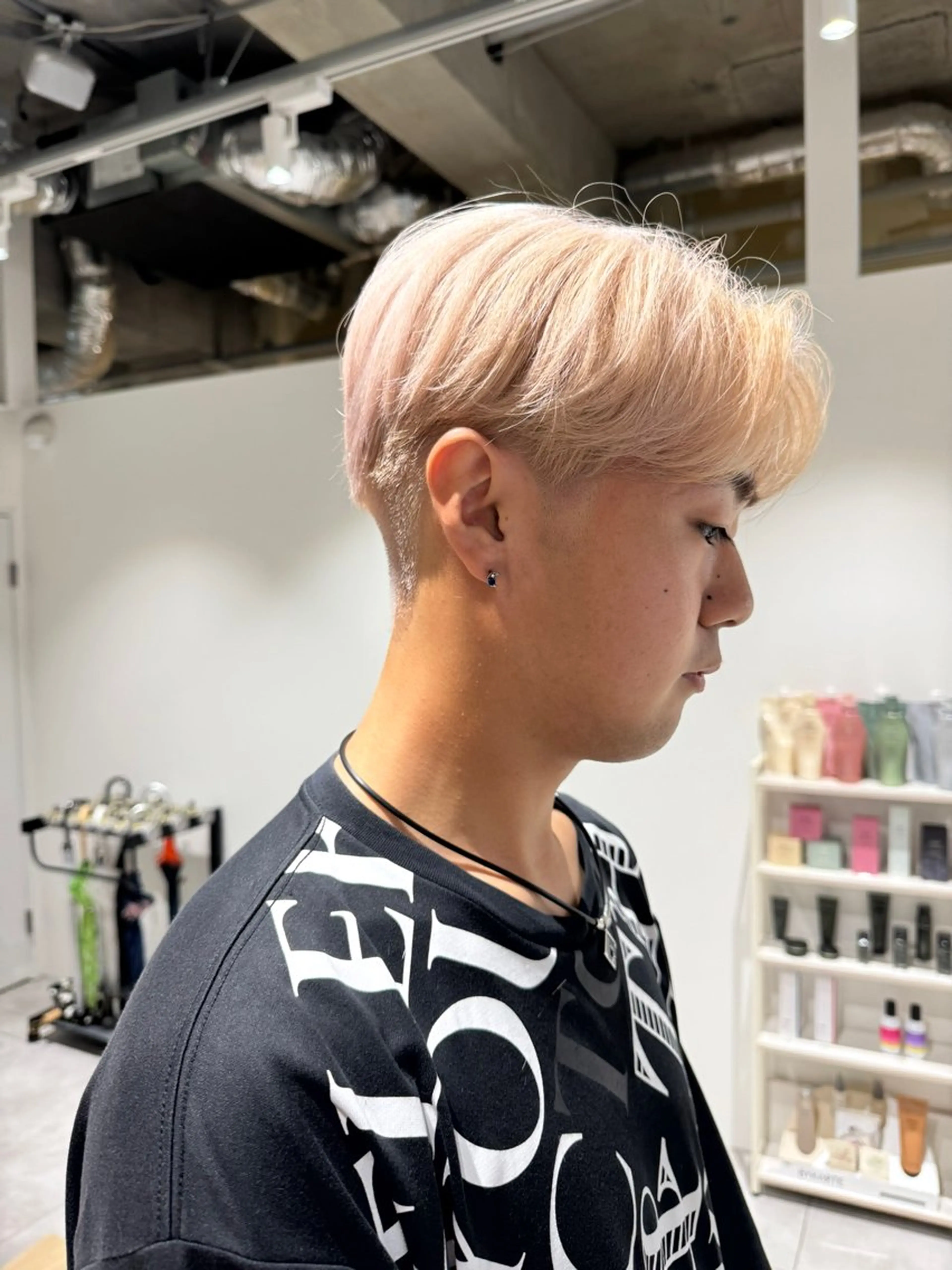 カラー メンズ カット ヘアカラー メンズカット/ ブリーチ/かほのヘアスタイル