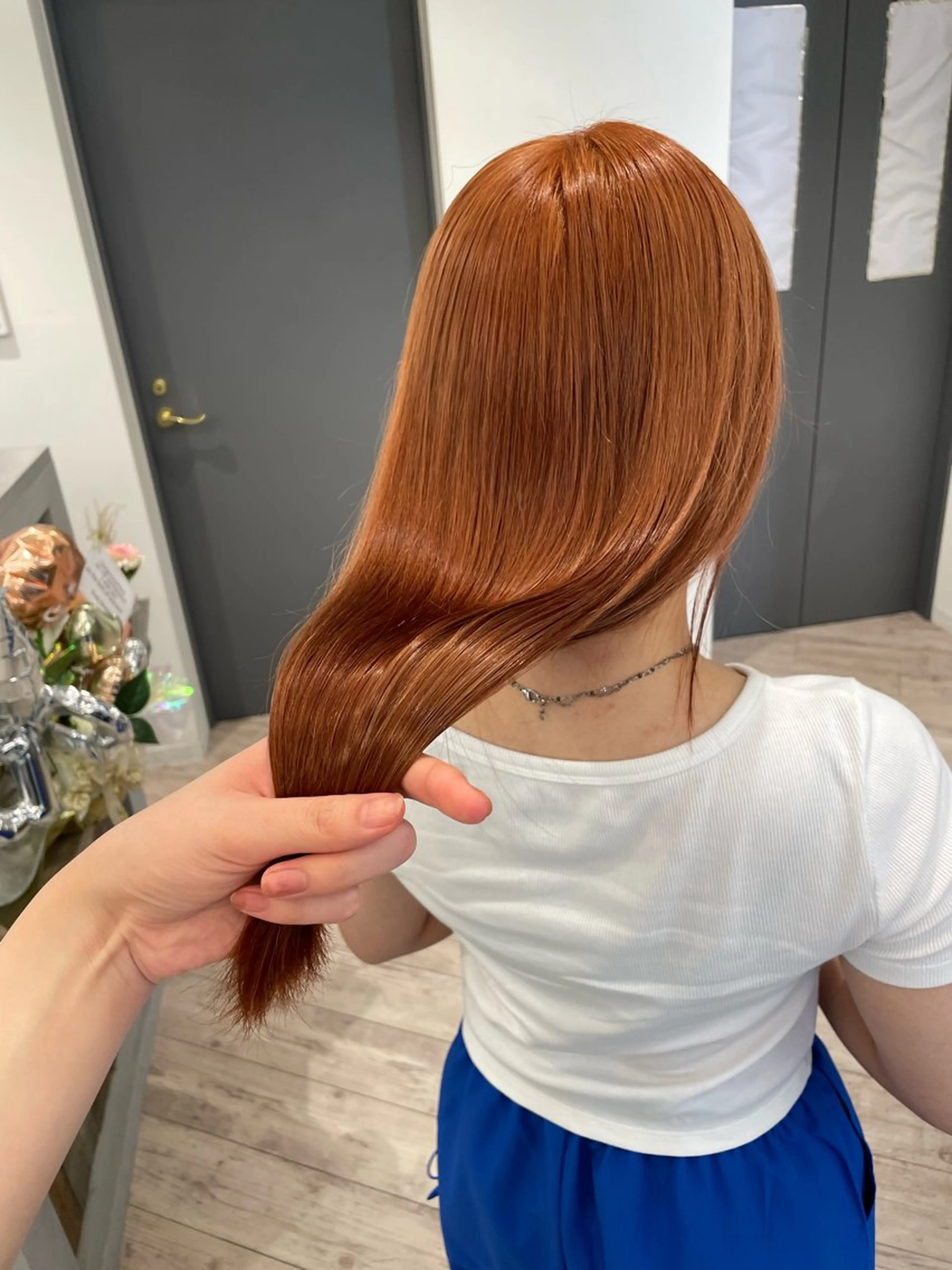 ロング ヘアカラー トリートメント ♡似合わせハイトーン ♡maiのヘアスタイル