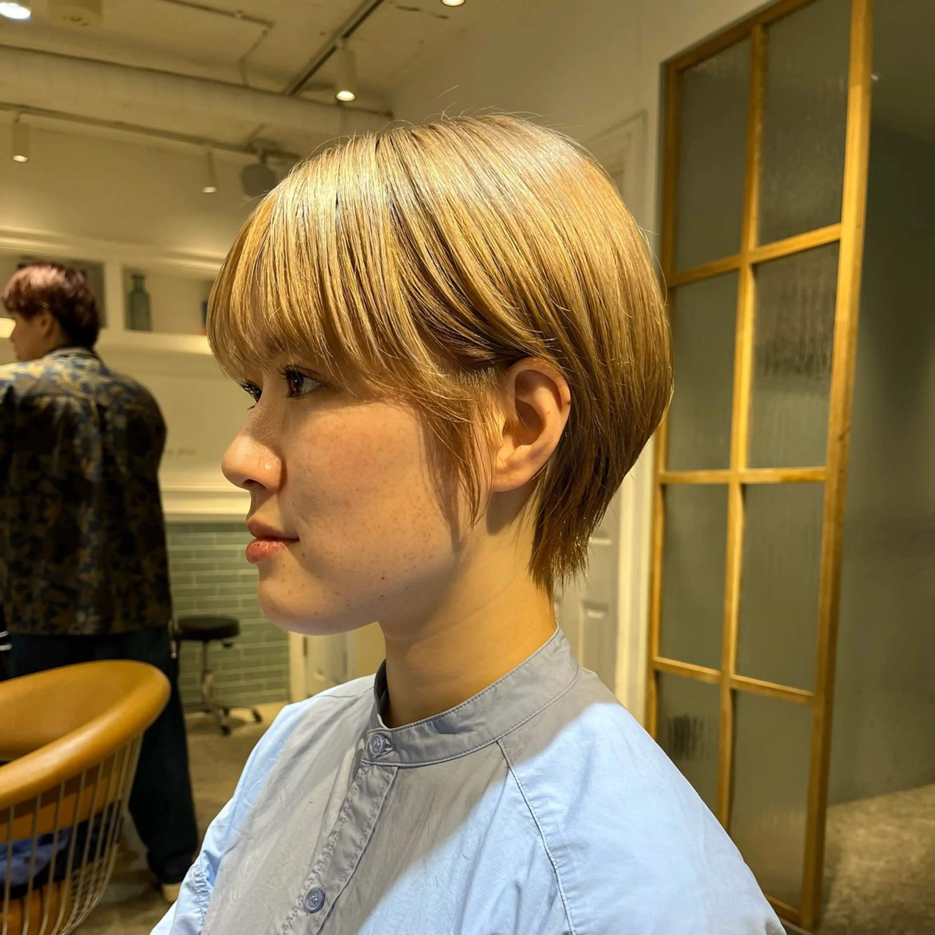 ショート 髪質改善レイヤー/ ボブたんの翔太のヘアスタイル