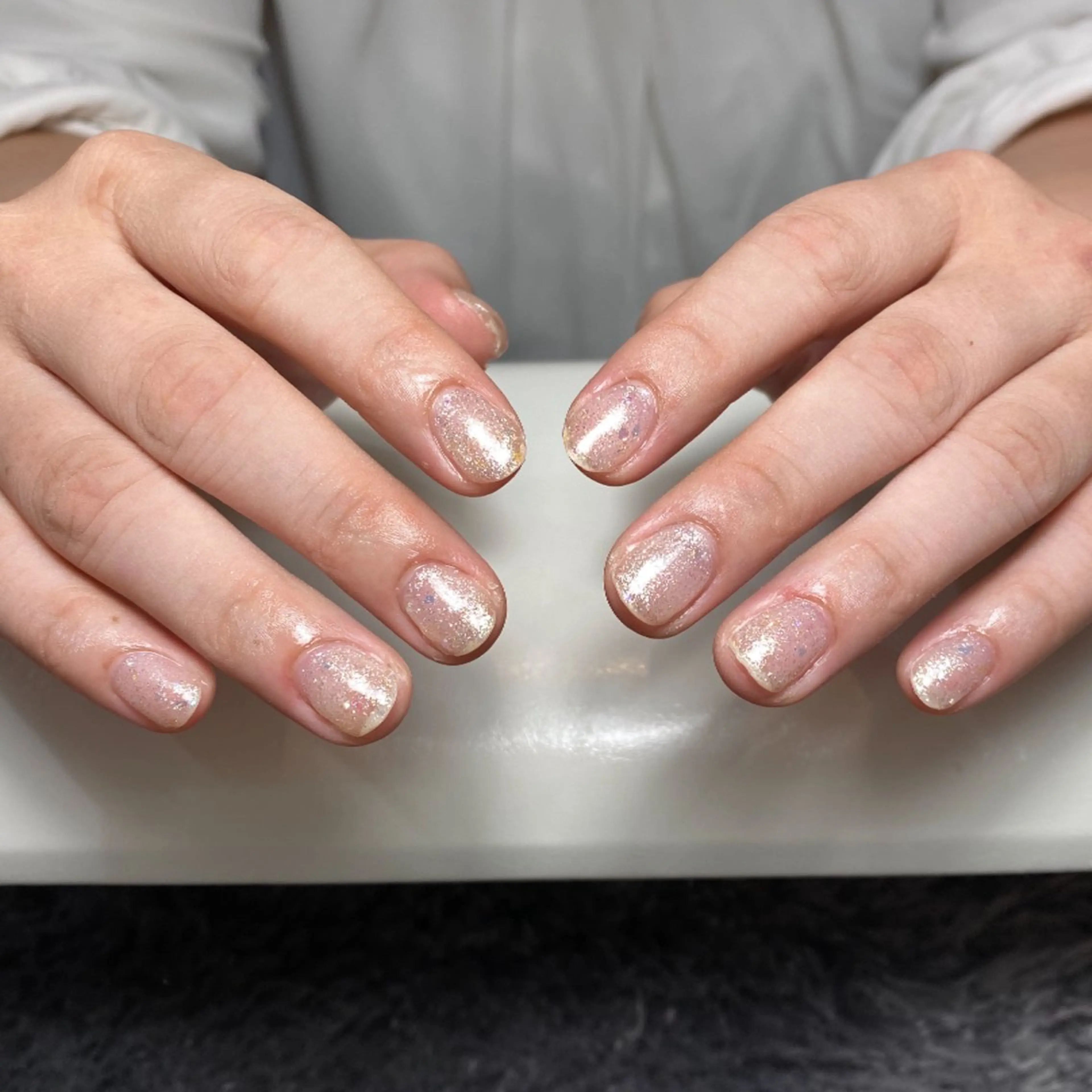 ネイル ラメ(グリッター) popo-nail所属・個性派/ちゅるん/ モチ好評◎|MIKIのネイルデザイン