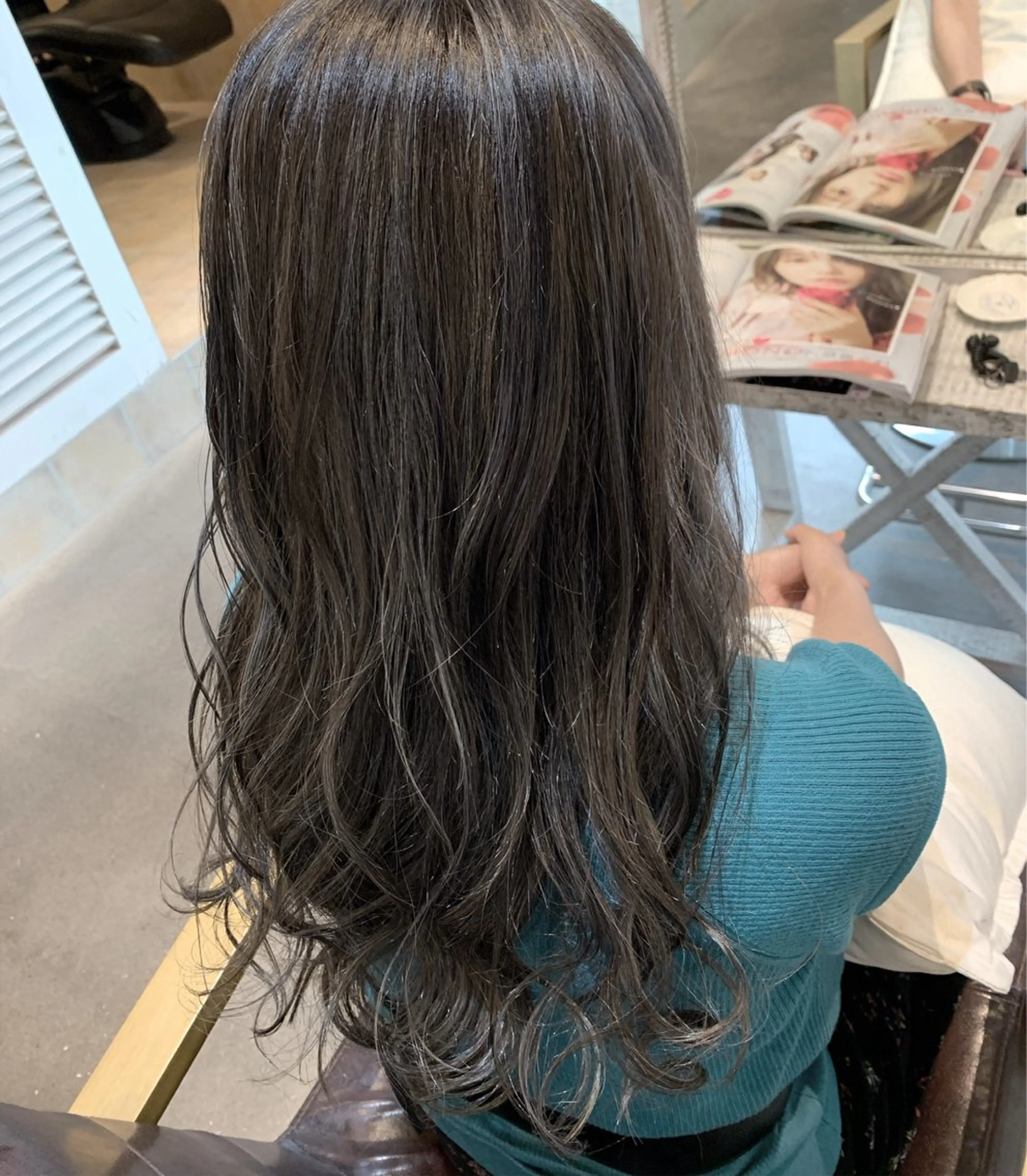 ロング カラー 塚本 昂のヘアスタイル