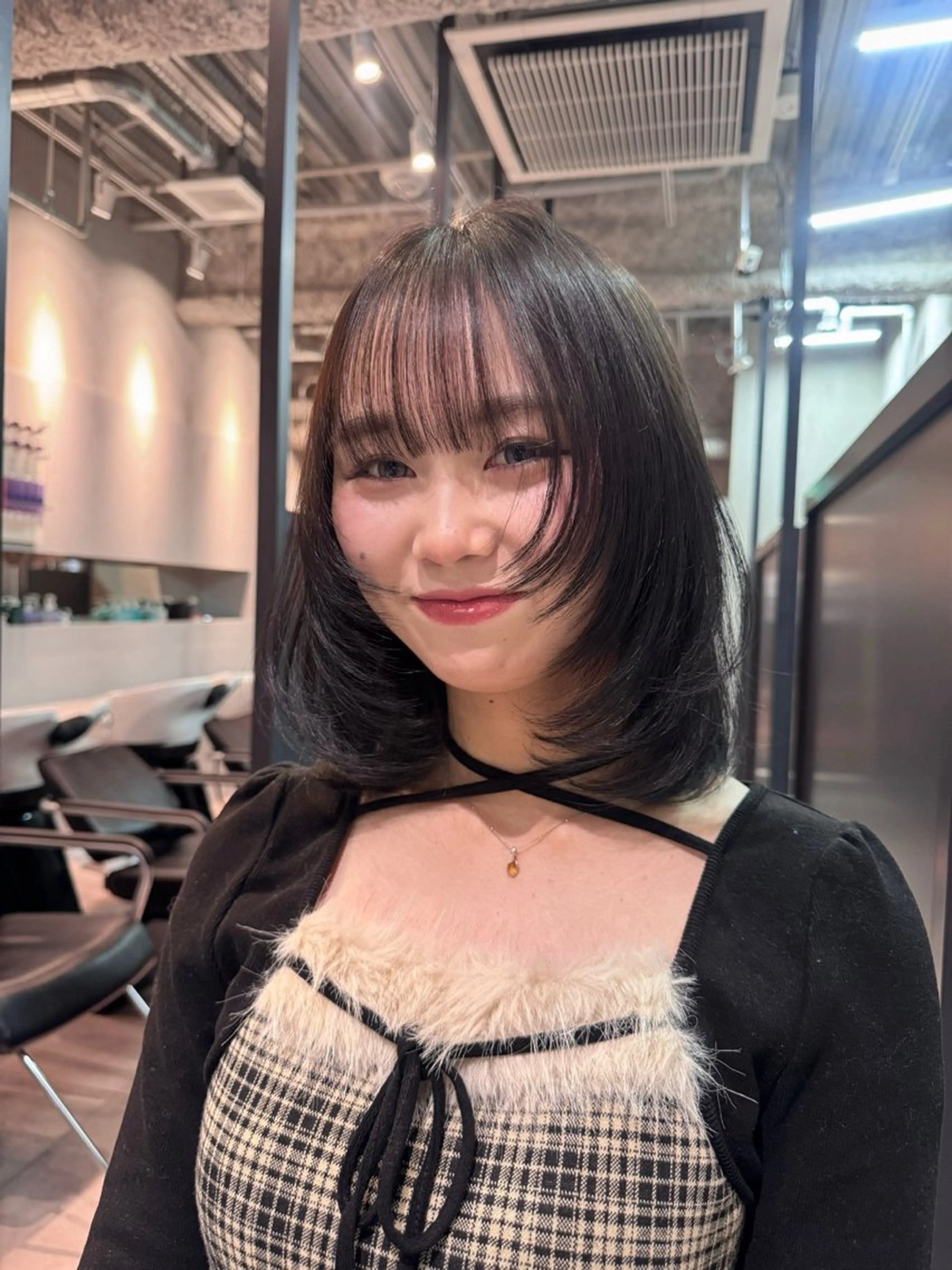 ミディアム 太田 古都のヘアスタイル