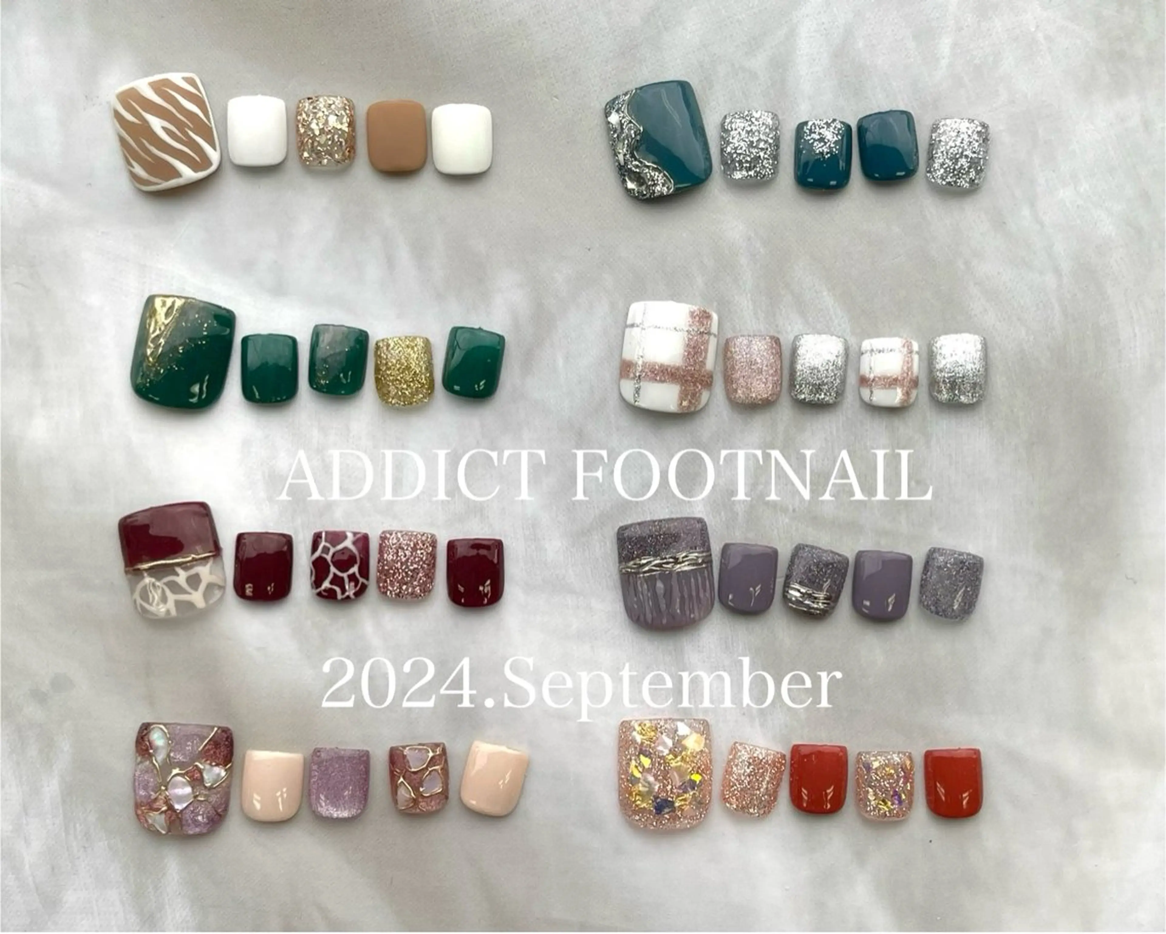 ネイル フットネイル ADDICT アディクトのマツエク・マツパデザイン
