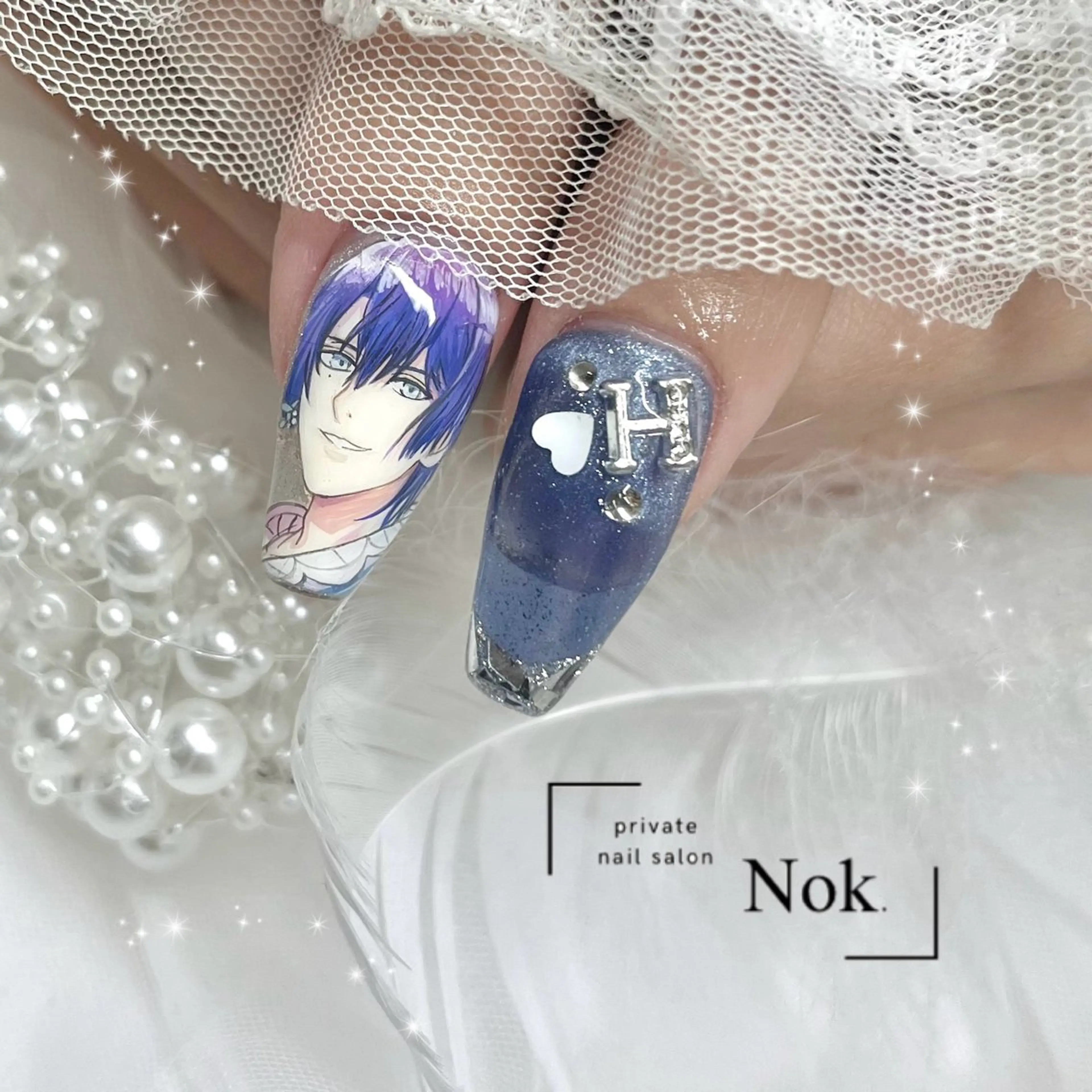 ネイル ハンドネイル 池袋痛ネイル Nok. 渡辺のネイルデザイン