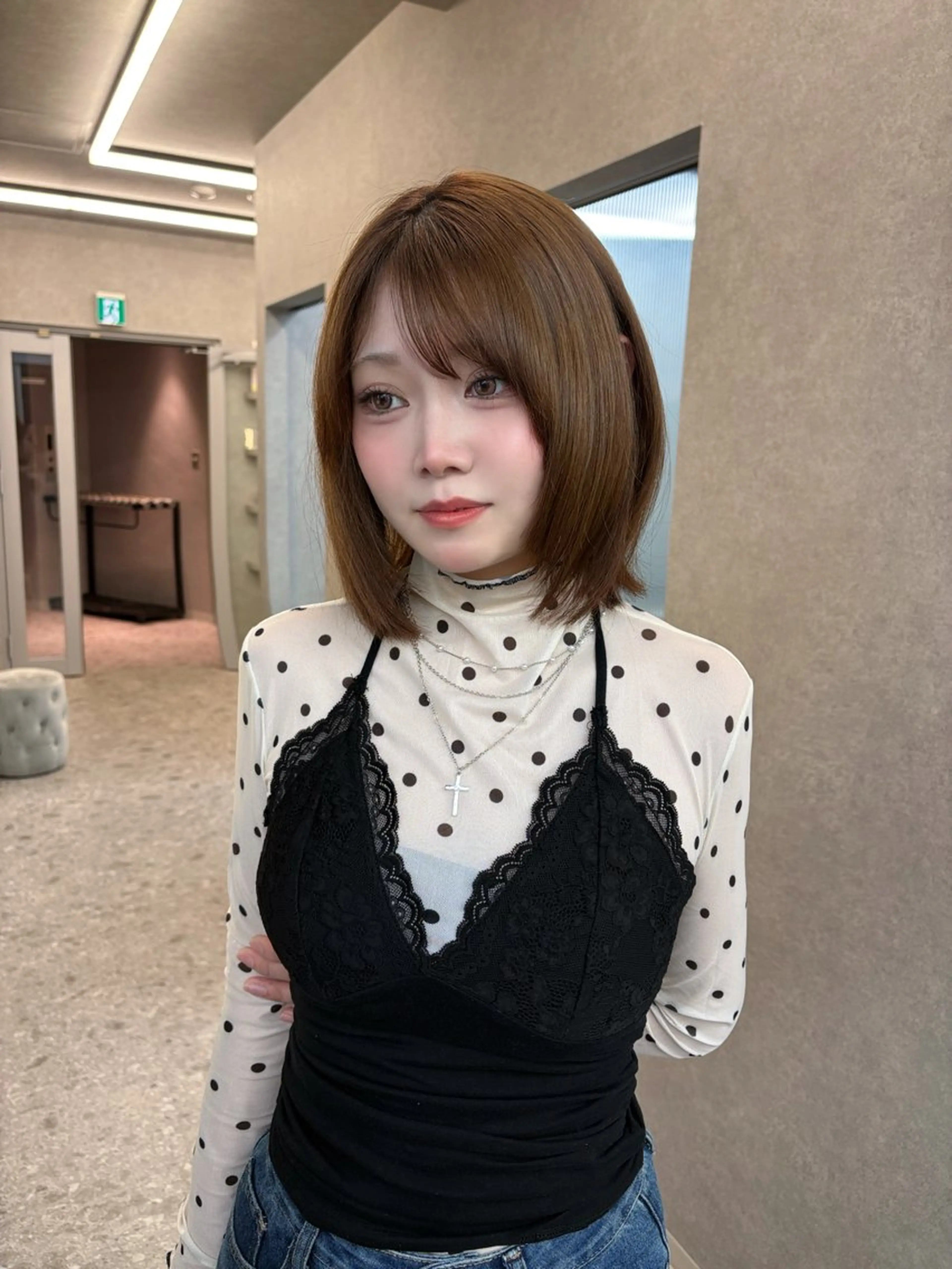 ショート 楠田 美空のヘアスタイル