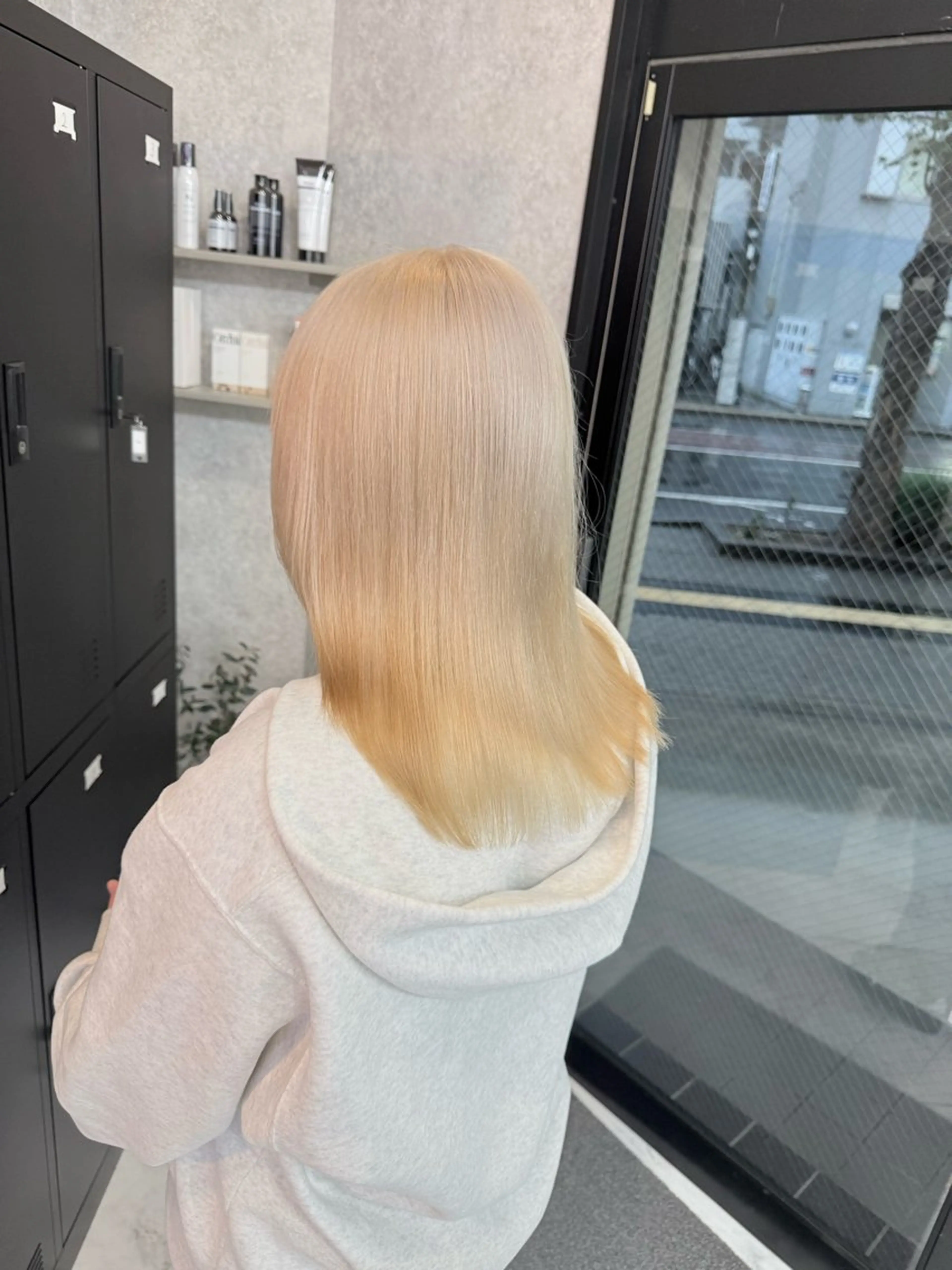 ミディアム カラー 🌺ハイトーン🌺 矢葺 なぎさ🌺🌺のヘアスタイル