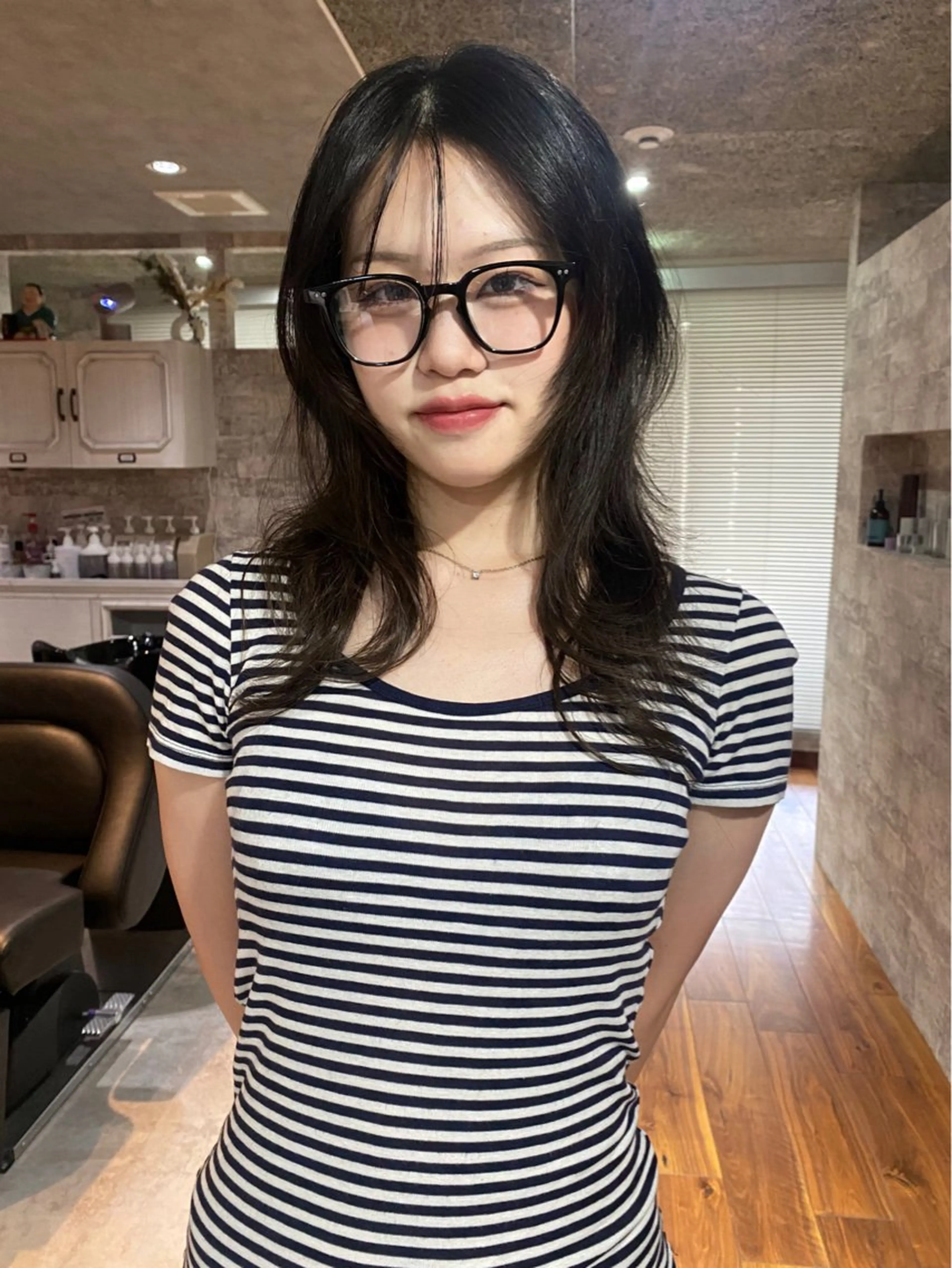 ロング カラー カット ヘアカラー トリートメント mai / linoah˚✧のヘアスタイル