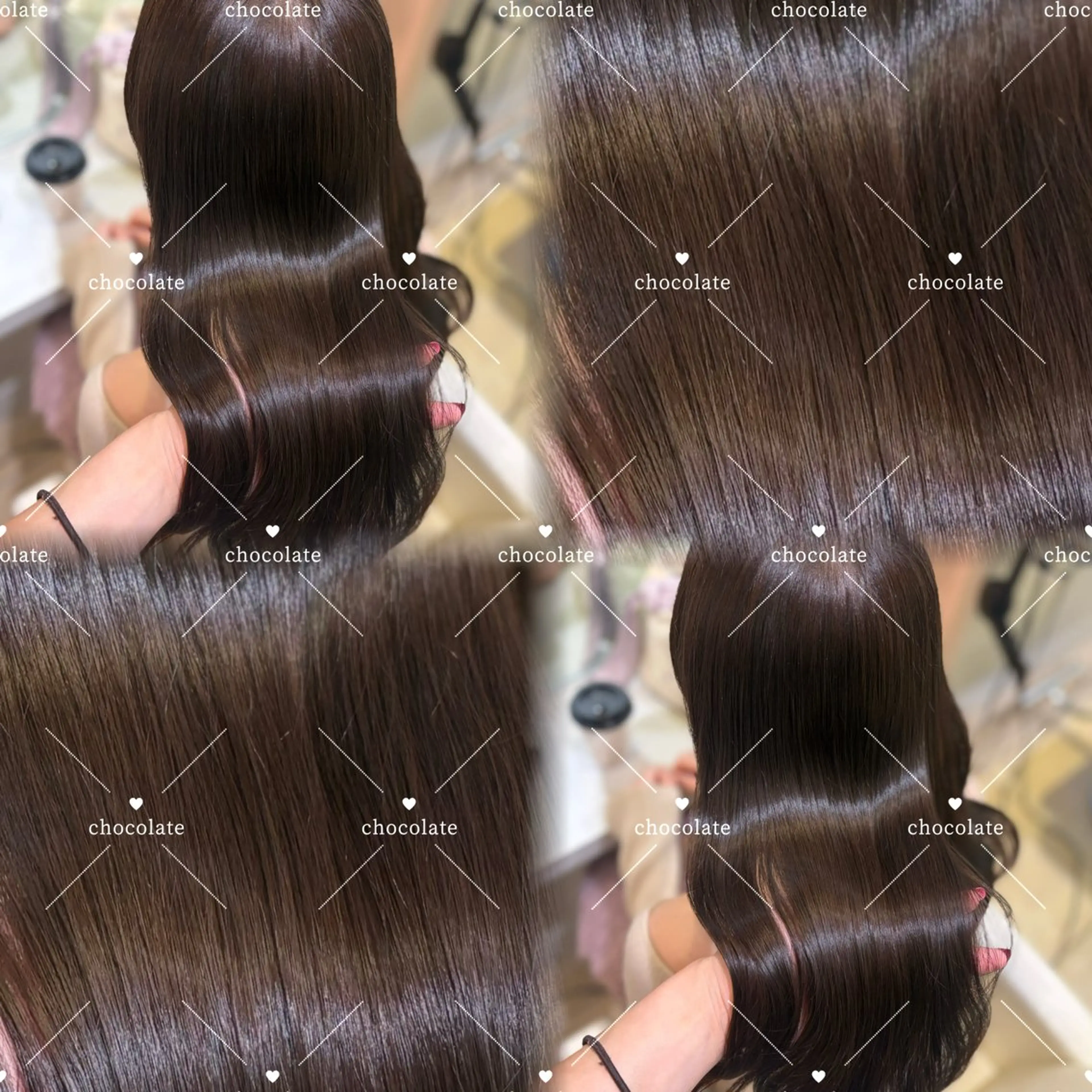 ロング カラー ブラウンカラー カット ヘアカラー トリートメント 新宿/艶カラー 🎀韓国ヘアKANAのヘアスタイル