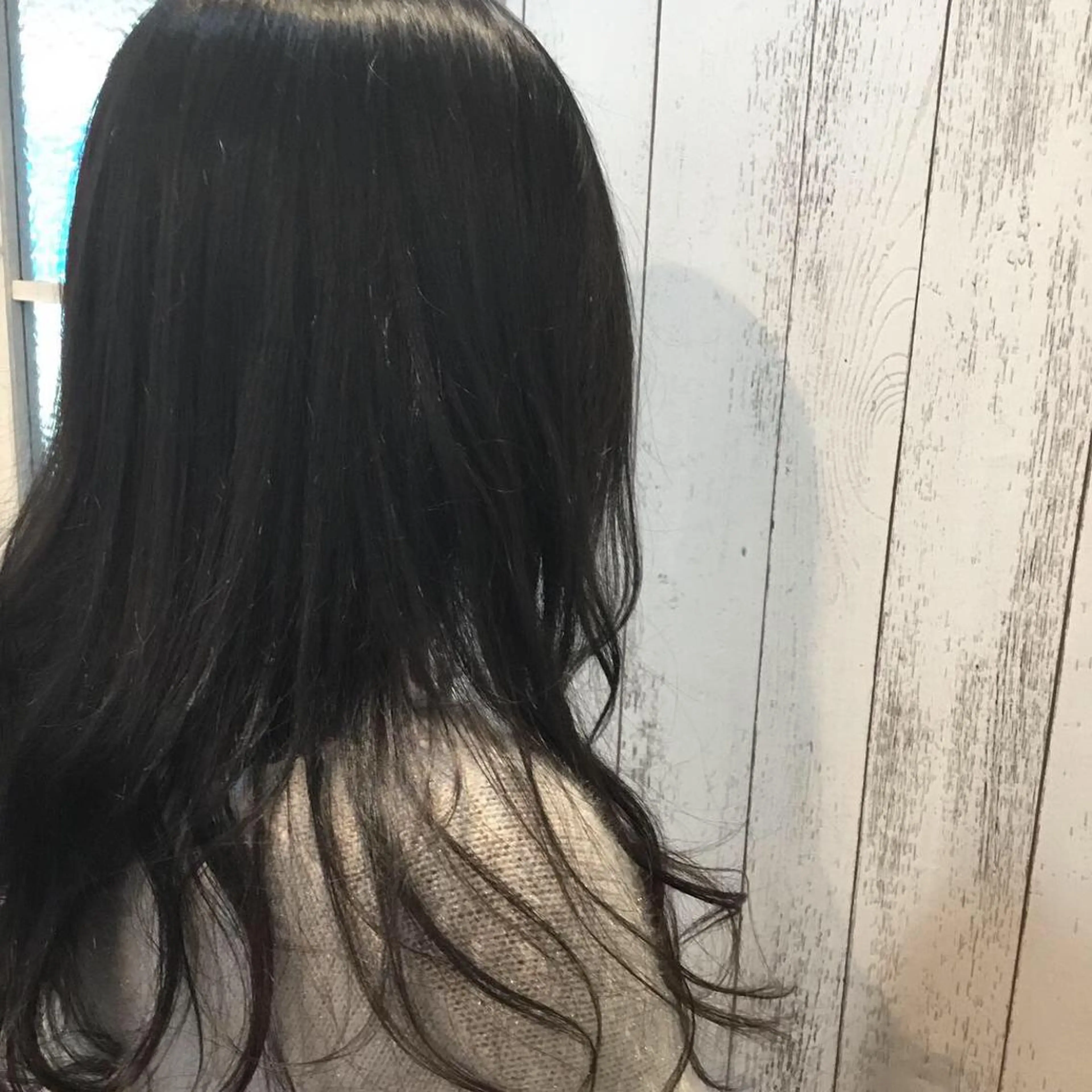 ロング カラー パーマ 金崎 新吾のヘアスタイル