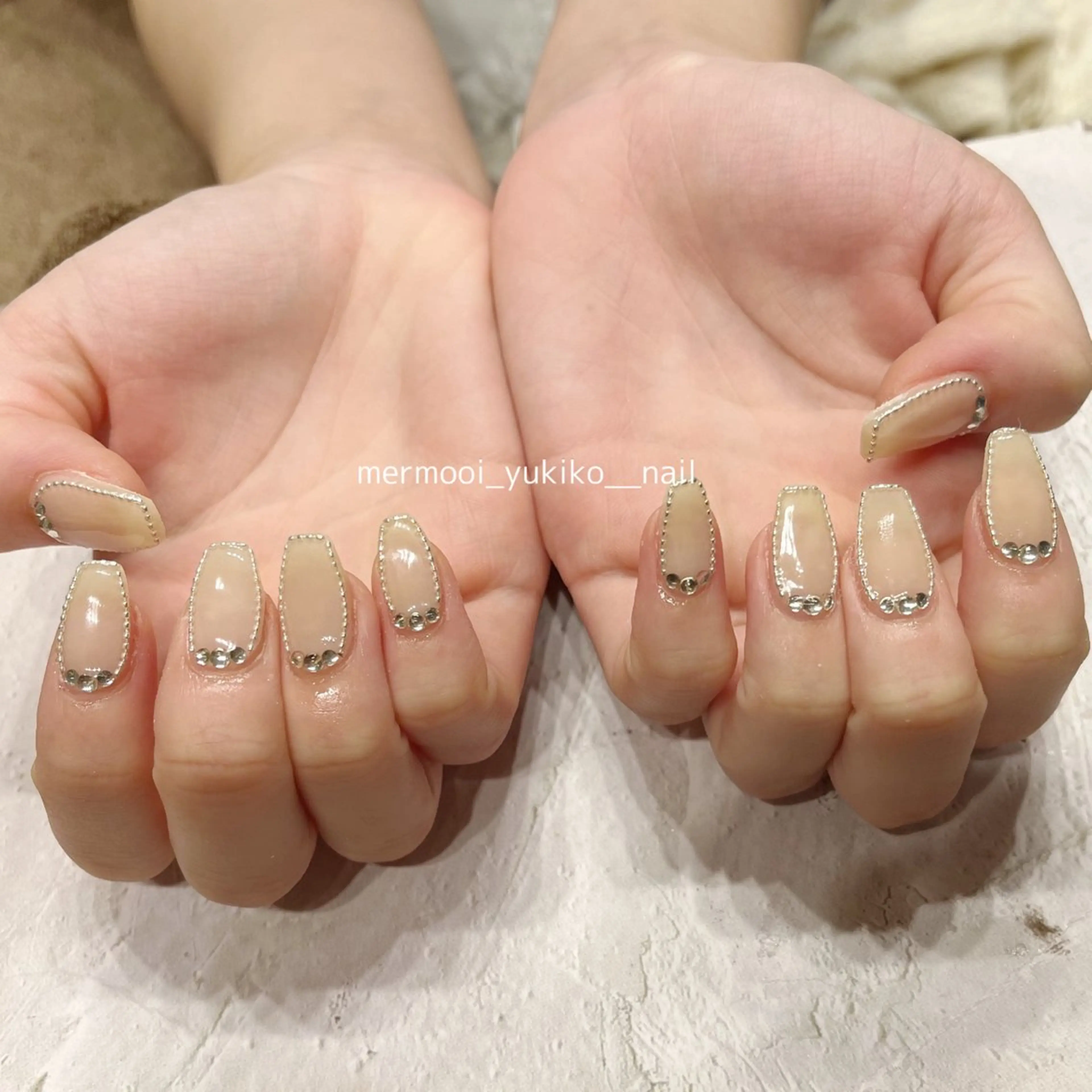 ネイル アートネイル ジェルネイル 韓国ネイル パラジェル スカルプネイル melumooi nailのネイルデザイン