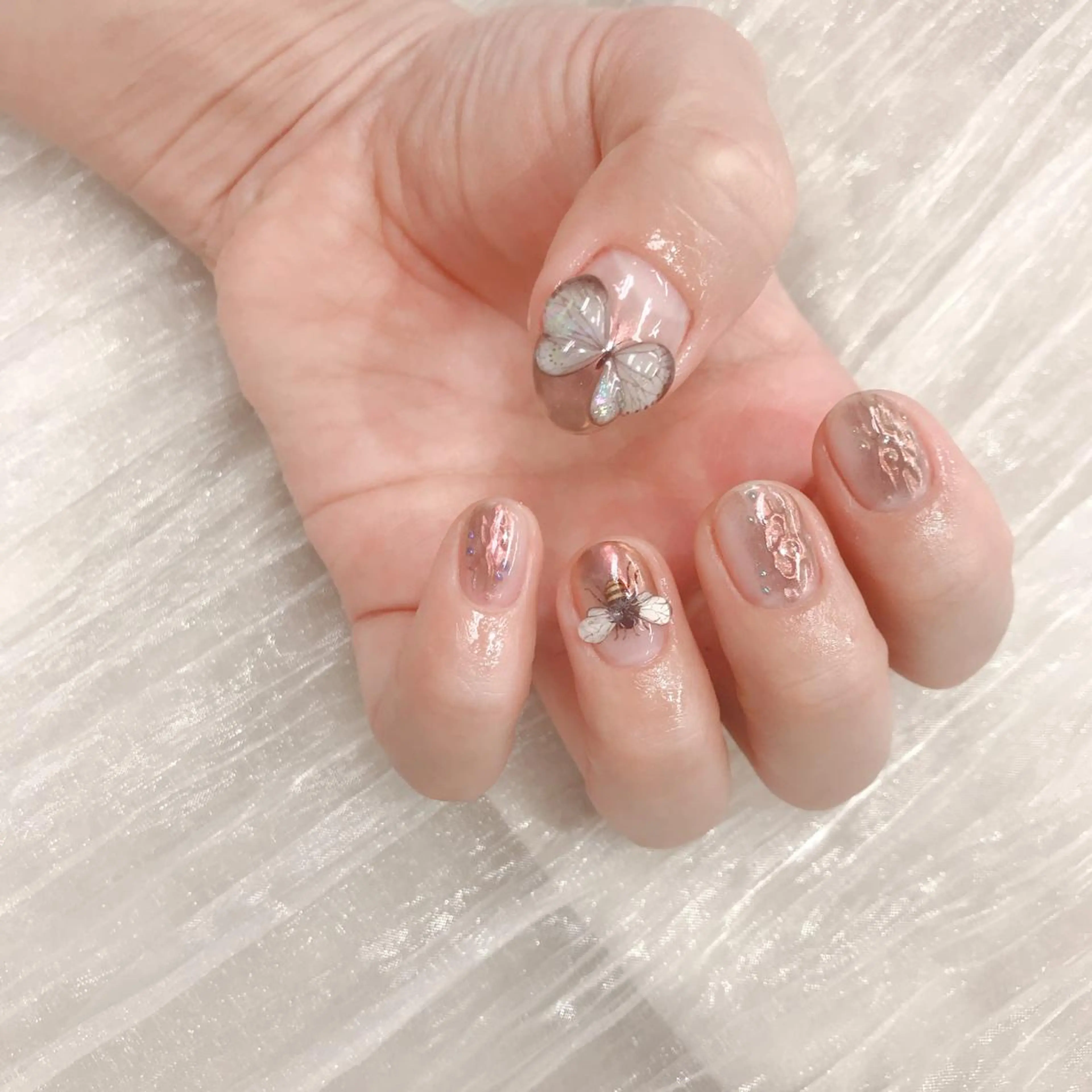 ネイル ぷっくりネイル ネイリスト あこのネイルデザイン