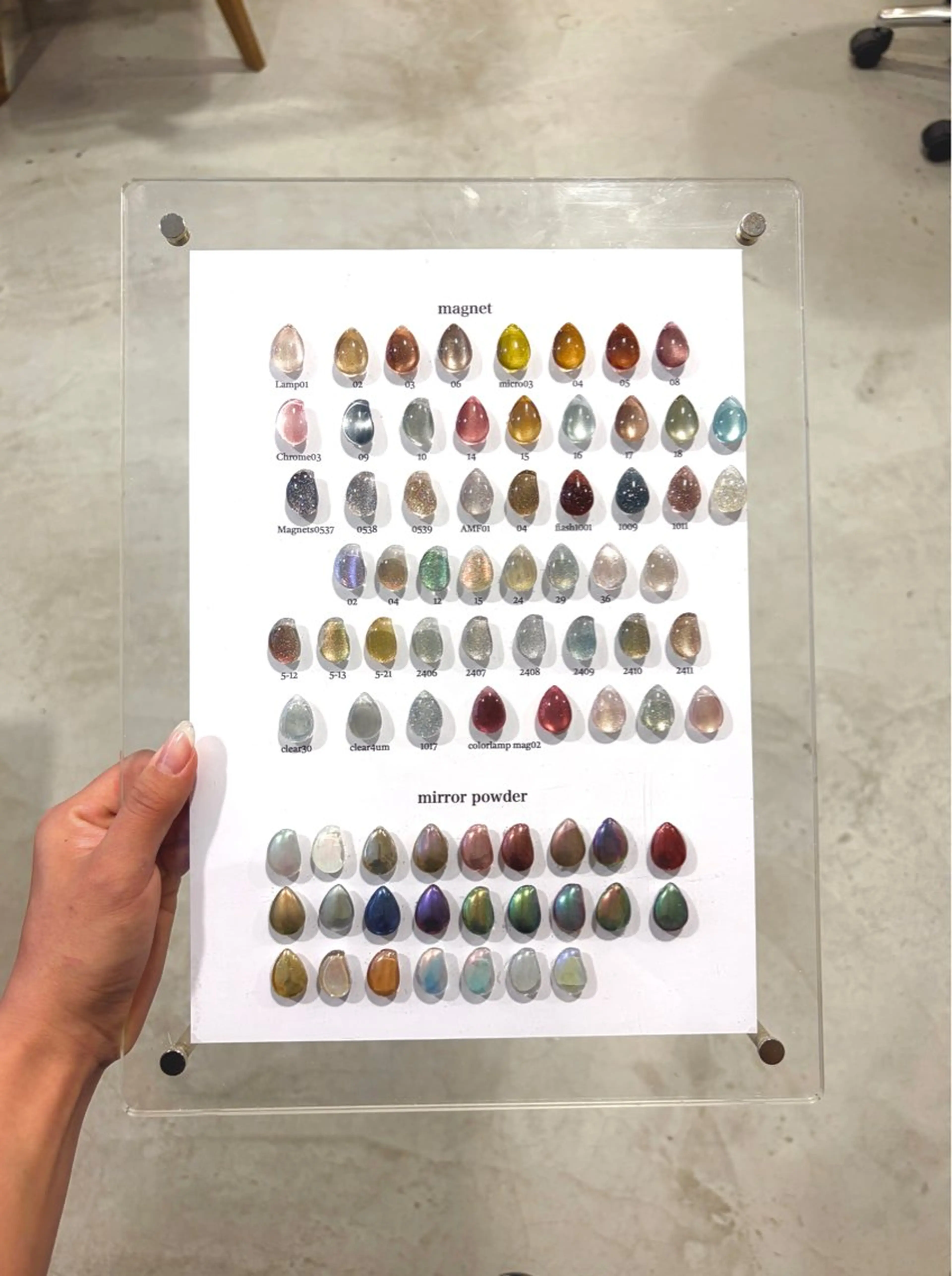 フットジェルネイル【 ミラー / マグネット 】【当日予約OK🌷】の写真