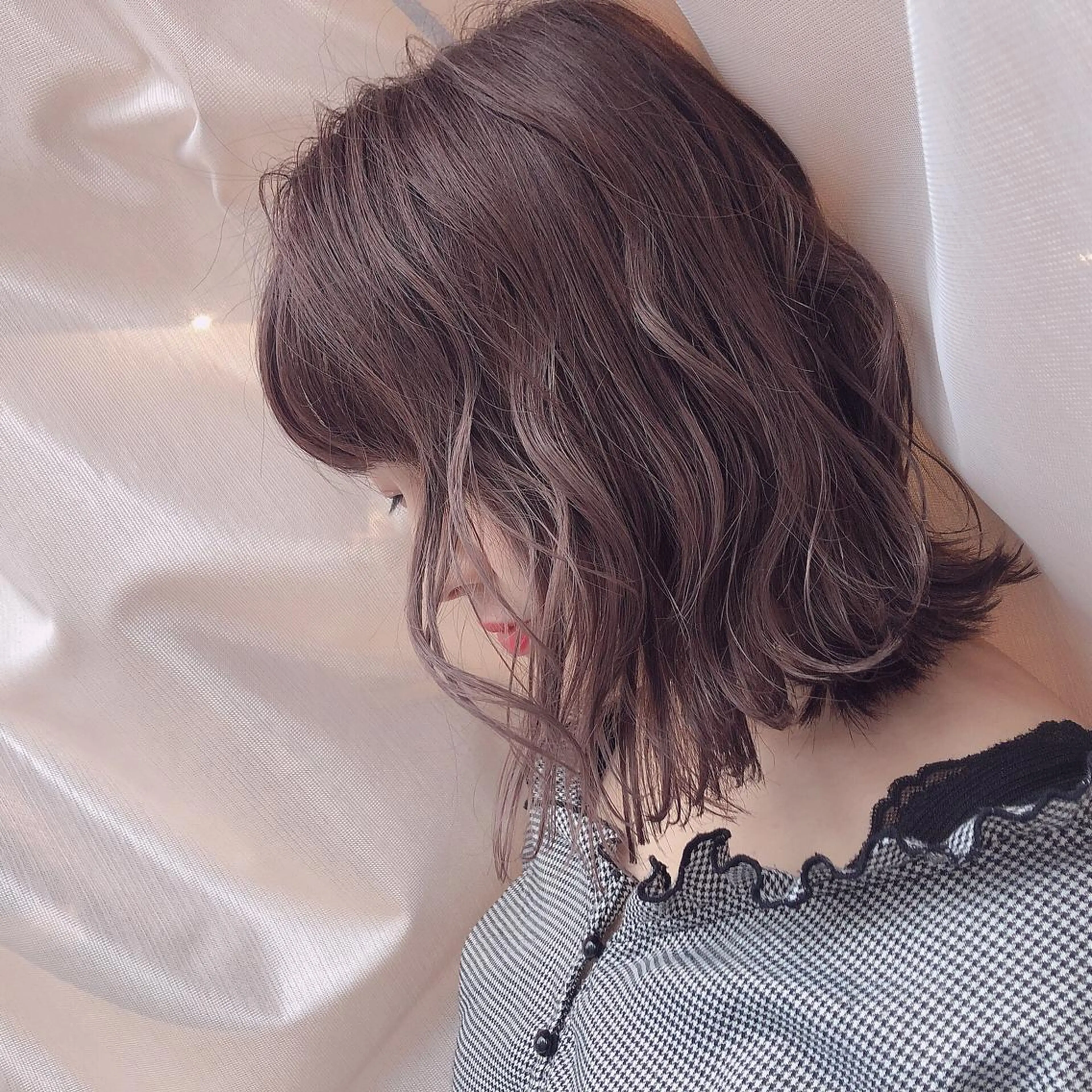 セミロング 髙井 麻帆のヘアスタイル