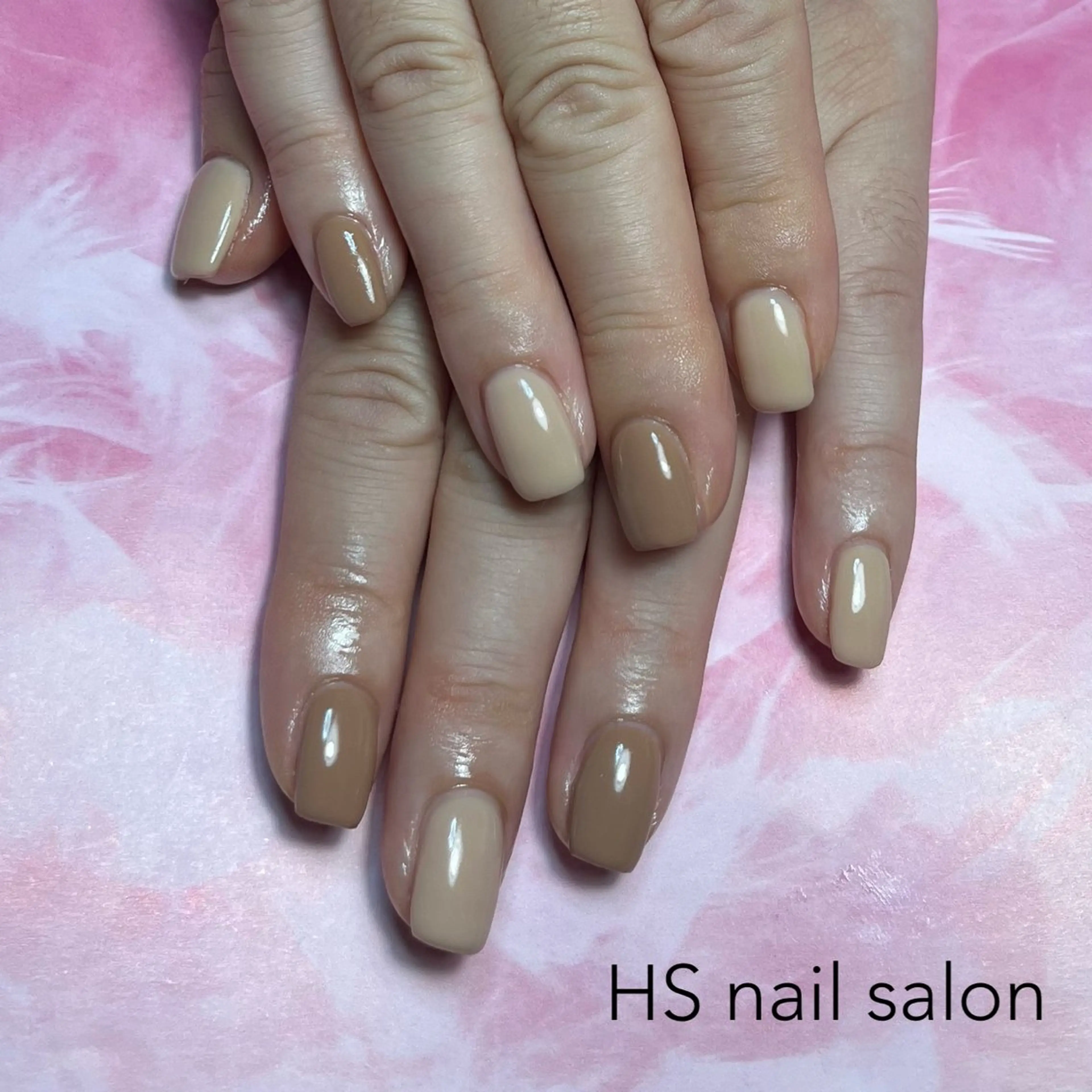 ショート ハンドネイル hs nail salonのネイルデザイン