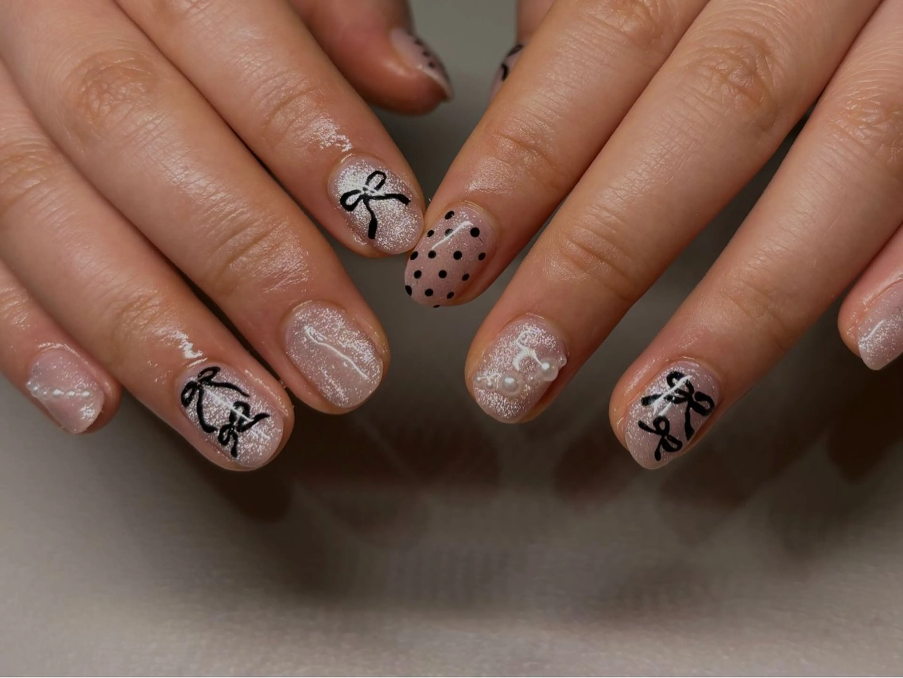 ネイル 🫧ユキ🫧 持込OK/平日夜&土のネイルデザイン