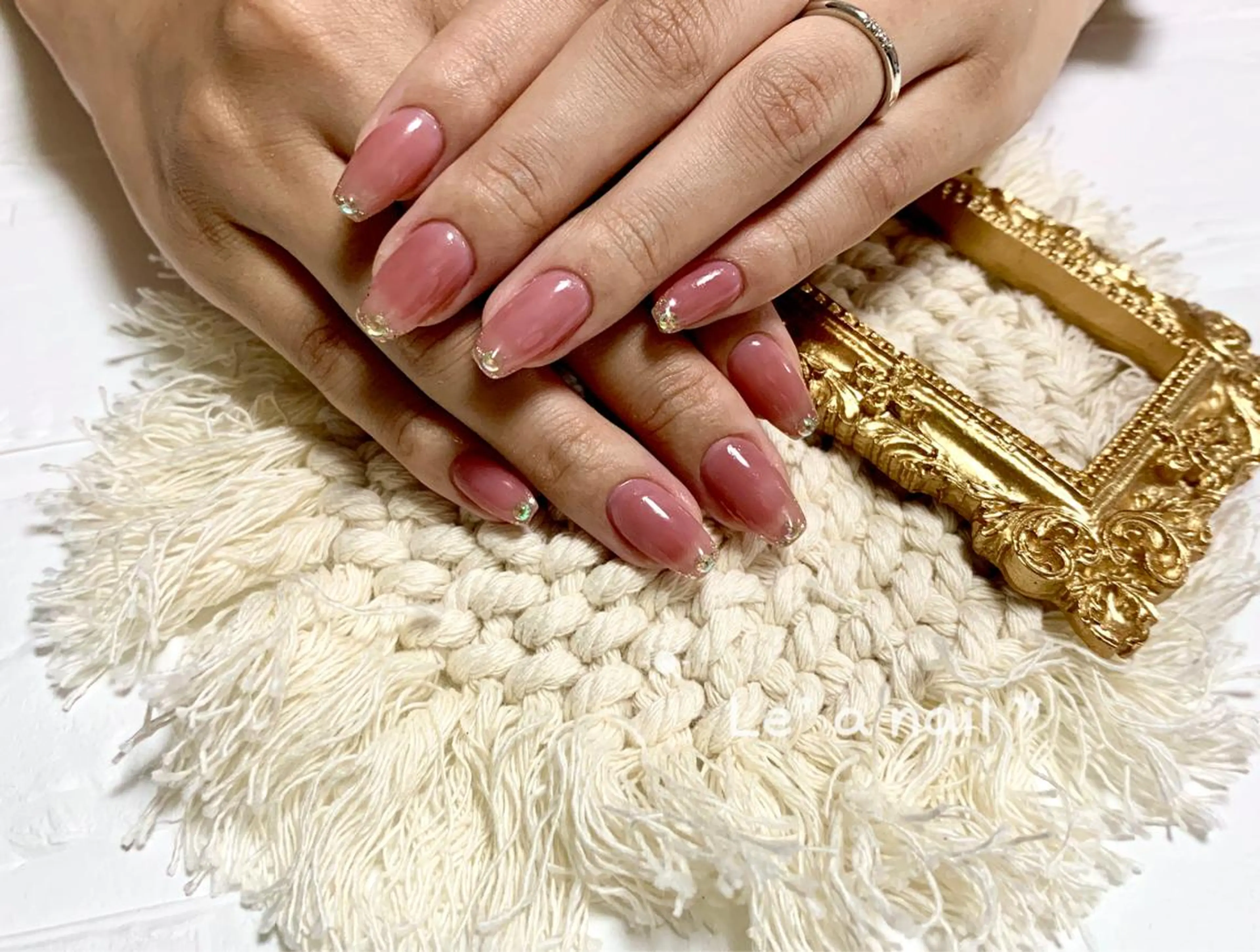 ショート カラー ネイル Le’a NailSalonのネイルデザイン