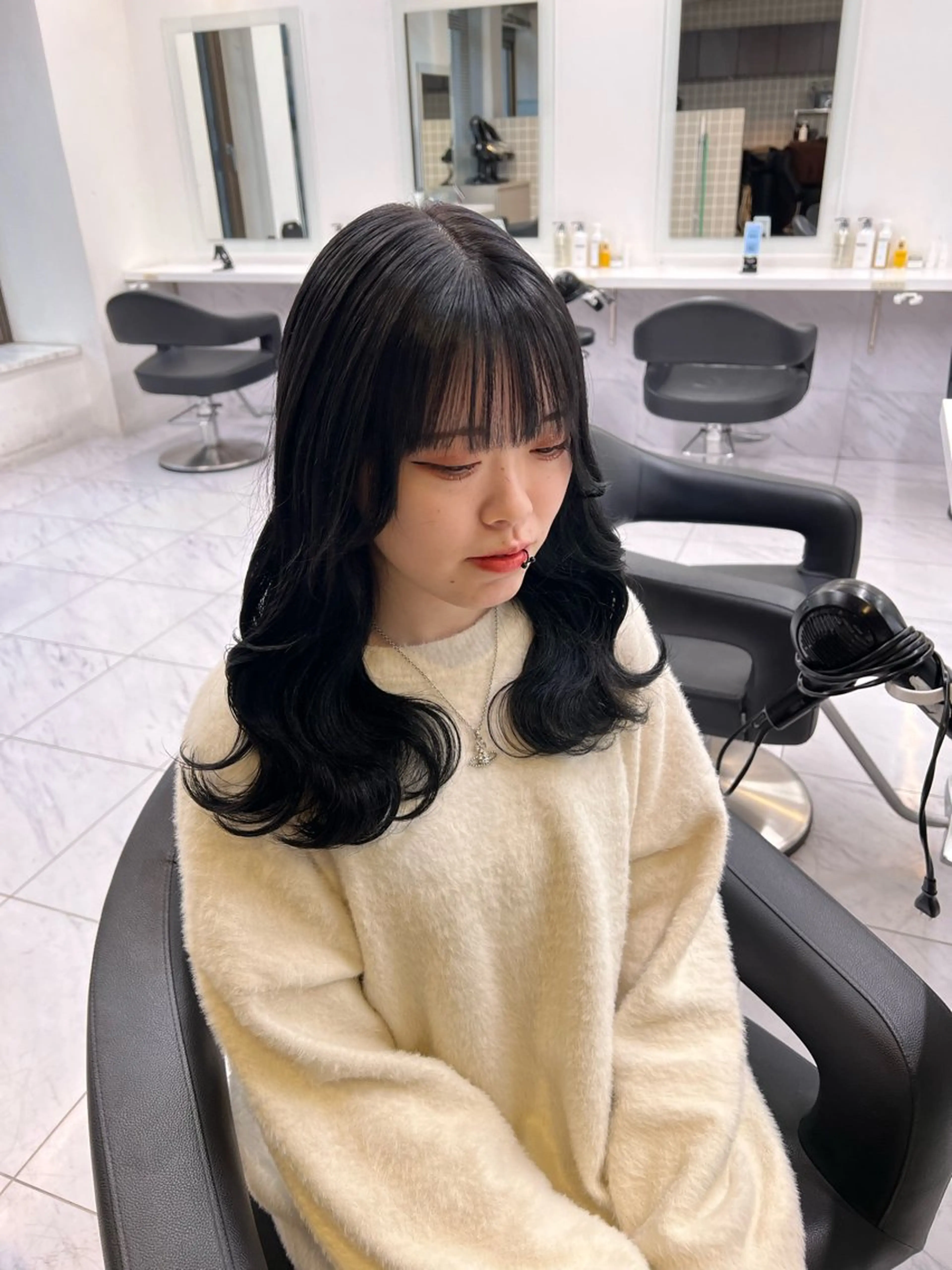 ロング カラー 💖札幌カラー 指名No.1💖玲奈のヘアスタイル