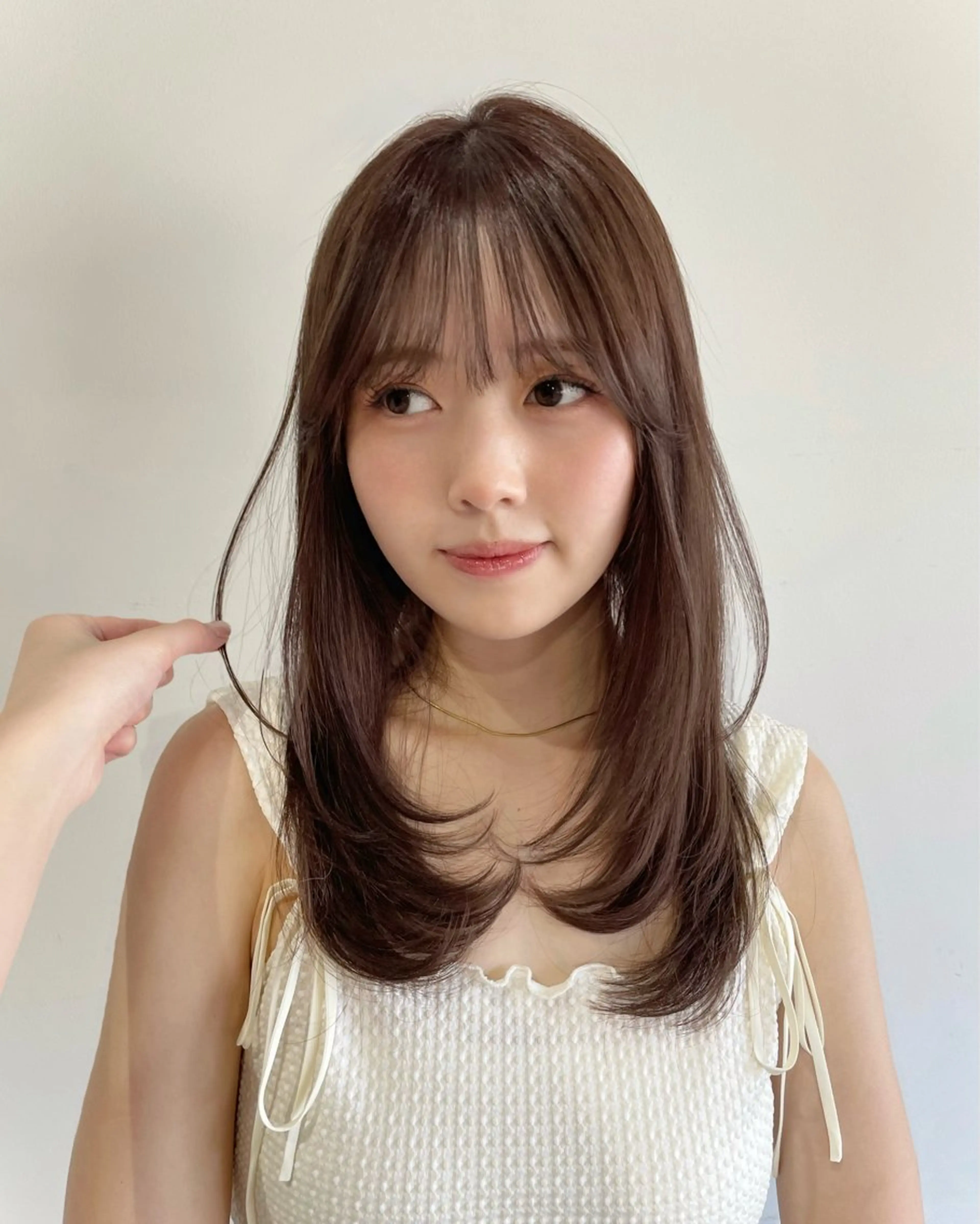 ミディアム 似合わせカット トリートメント ボブ/レイヤー /sora🌙✨️のヘアスタイル