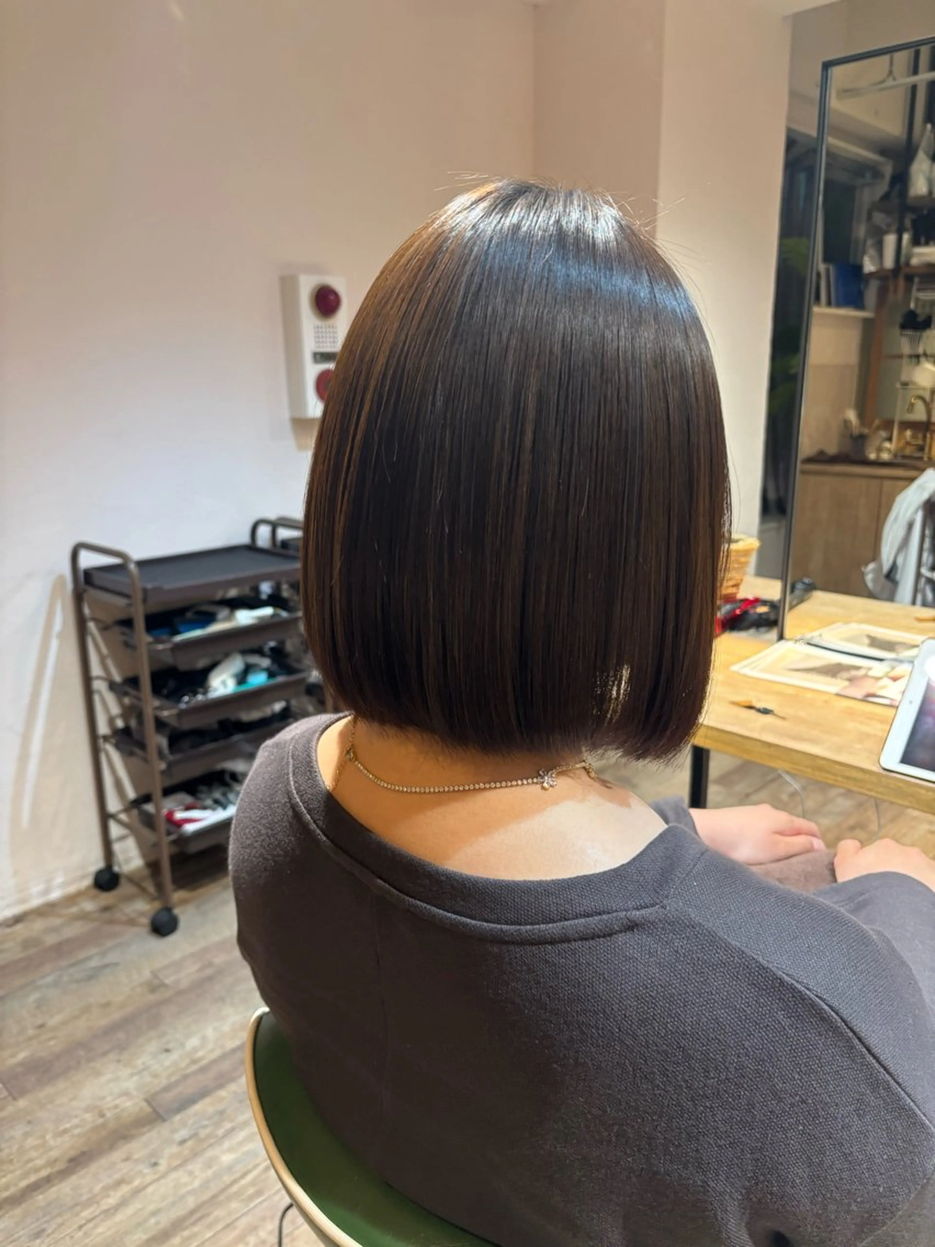 ショート 縮毛矯正 渡邊 陽大のヘアスタイル