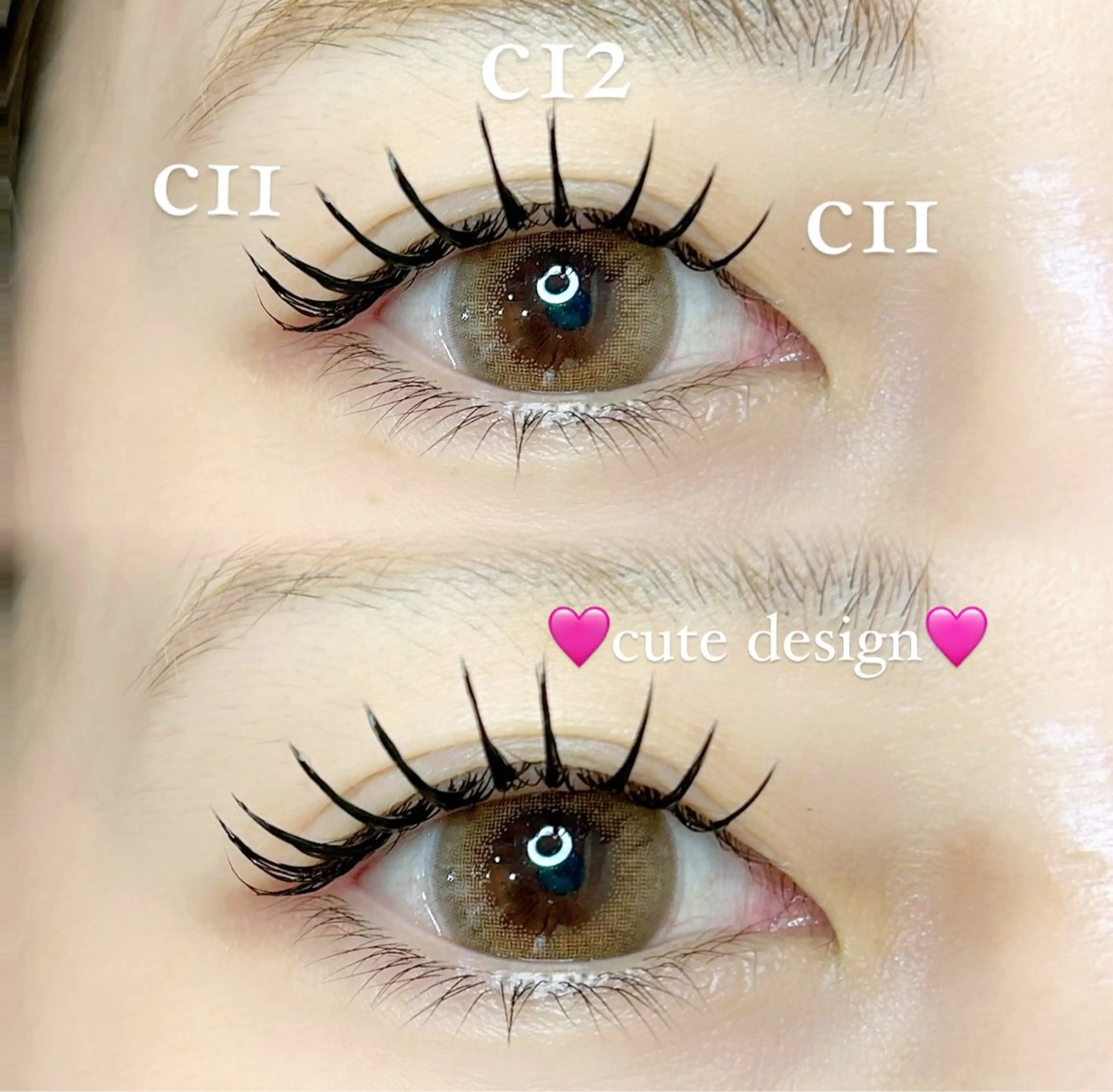 マツエク・マツパ 🖤rika eyelash🖤のマツエク・マツパデザイン