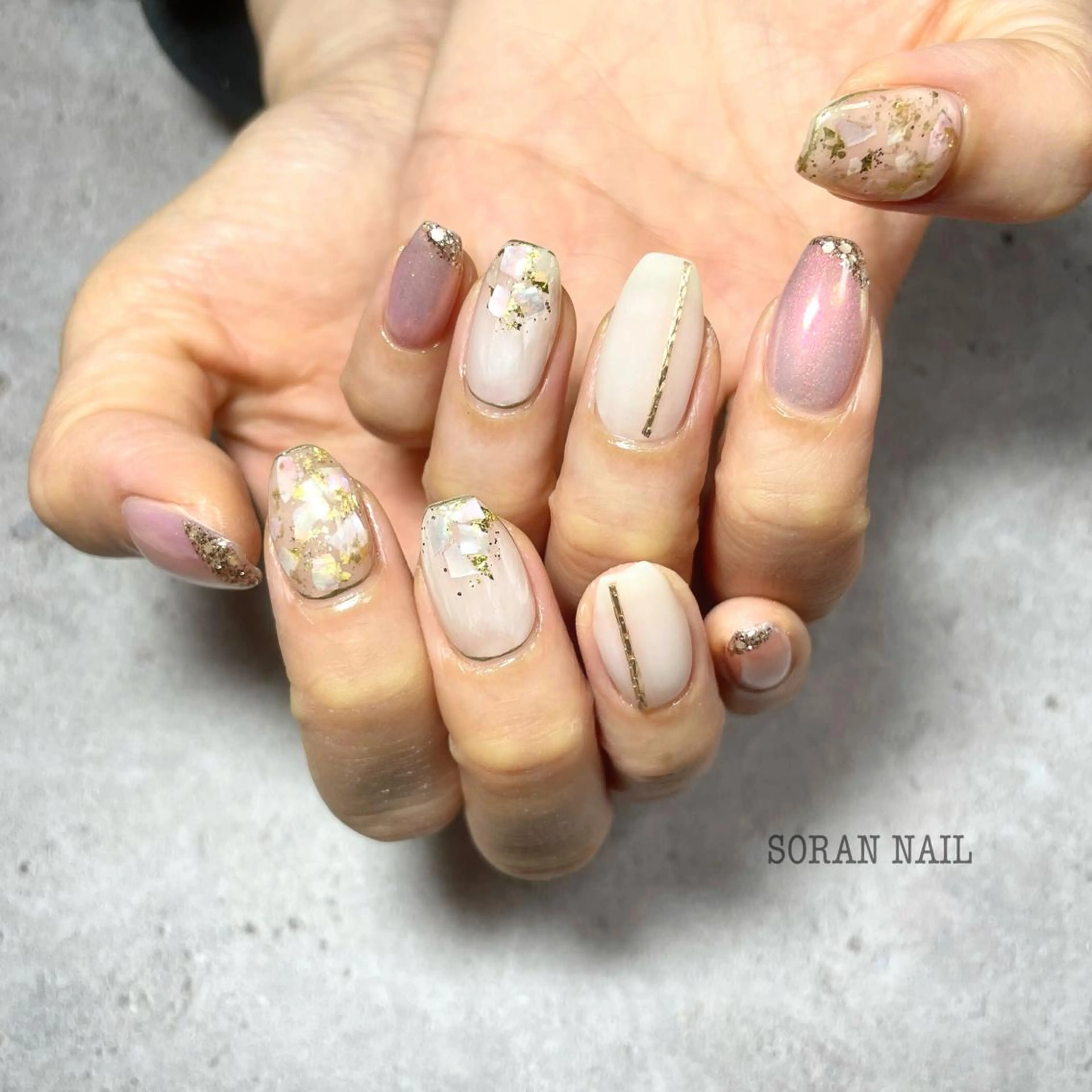 ネイル ハンドネイル soran nailのネイルデザイン