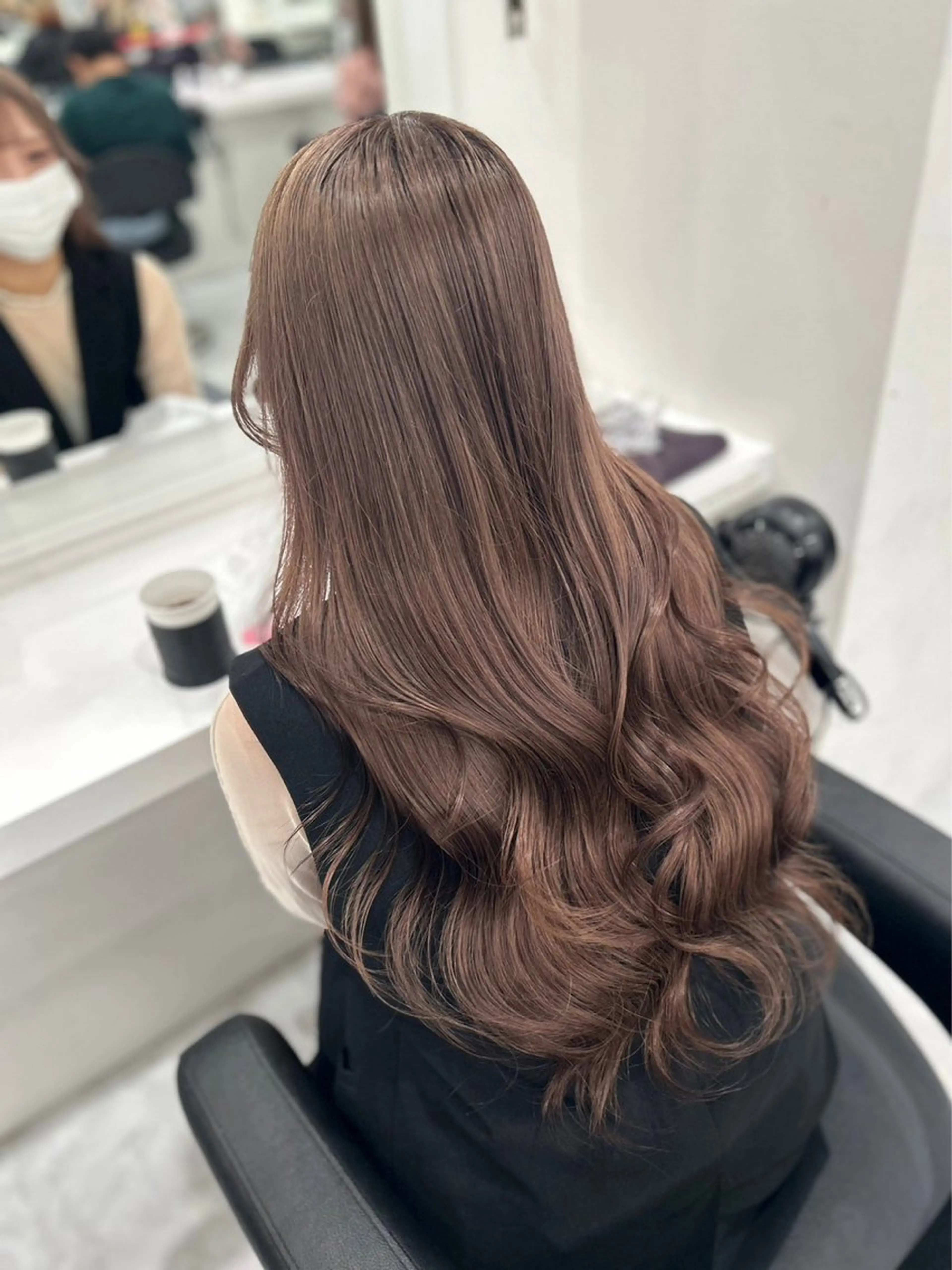 ロング カラー ヘアカラー トリートメント ヘアセット 渋谷指名1位💖 カラーの達人❣️のヘアスタイル