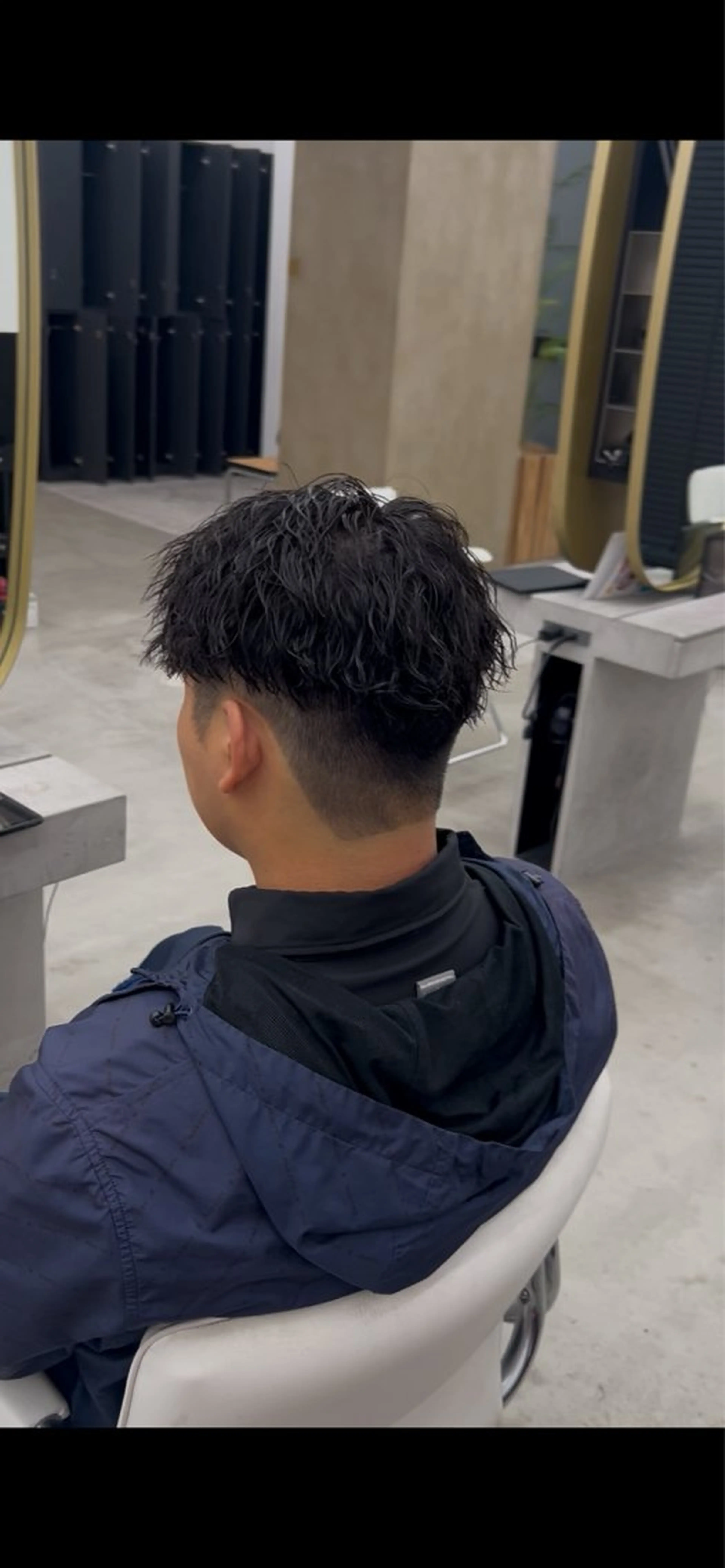 パーマ メンズ カット パーマ カイト/メンズカット /メンズパーマのヘアスタイル