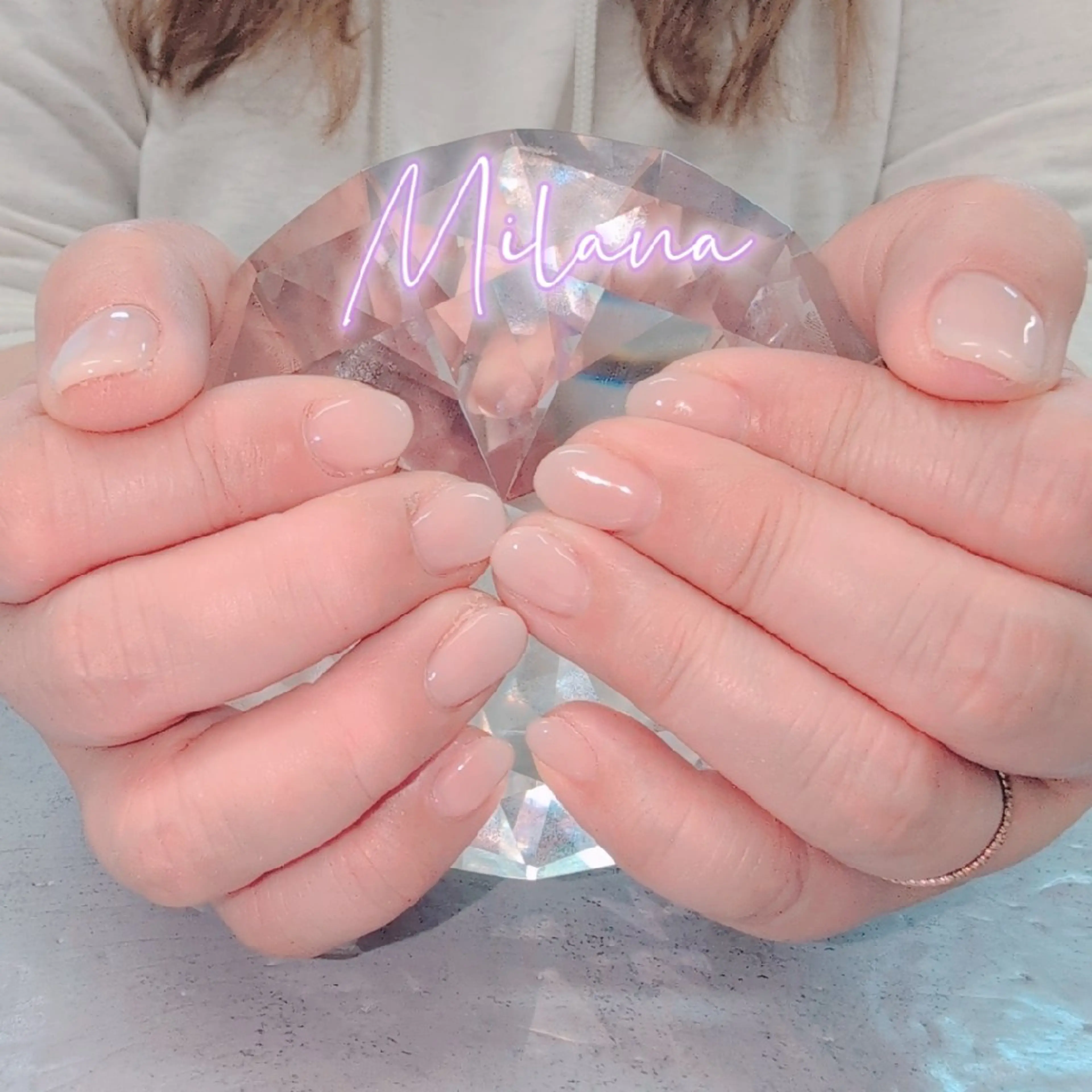 ネイル ワンカラーネイル ハンドネイル Milana 川瀬のネイルデザイン