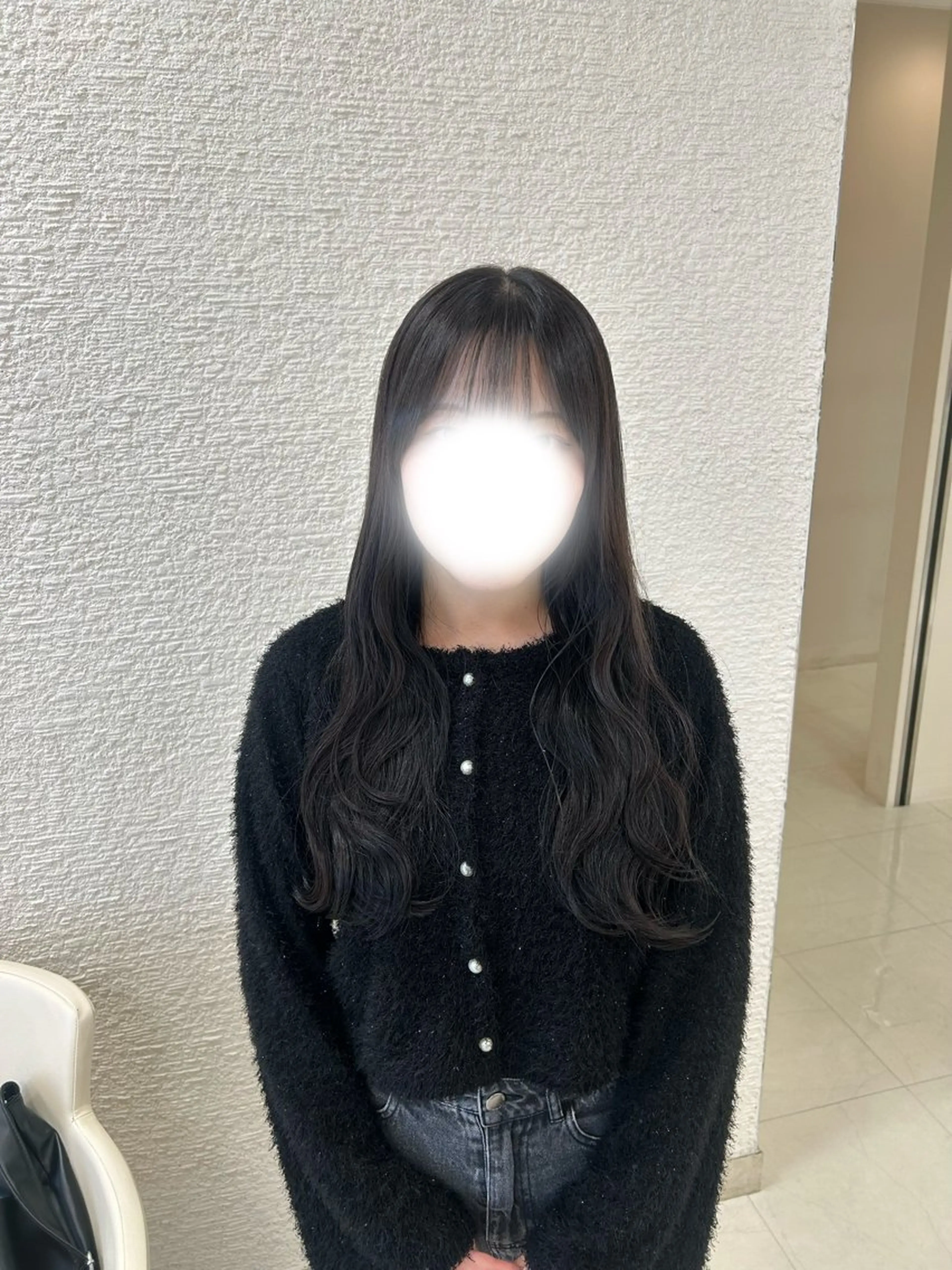 ロング カラー ヘアアレンジ カット ヘアカラー ベージュ/つや髪/ レイヤー／ゆいなのヘアスタイル
