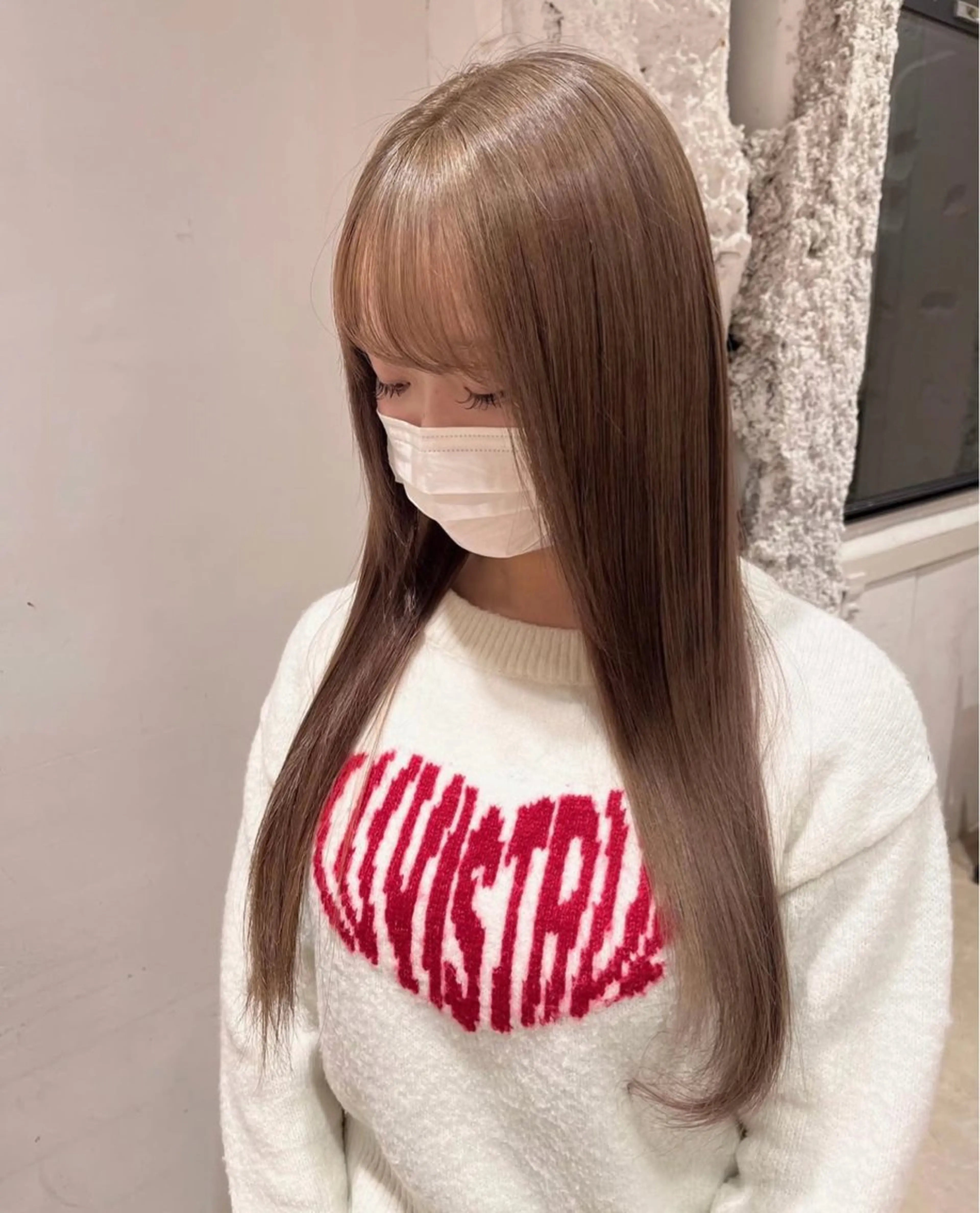 ロング 三宅 美帆のヘアスタイル