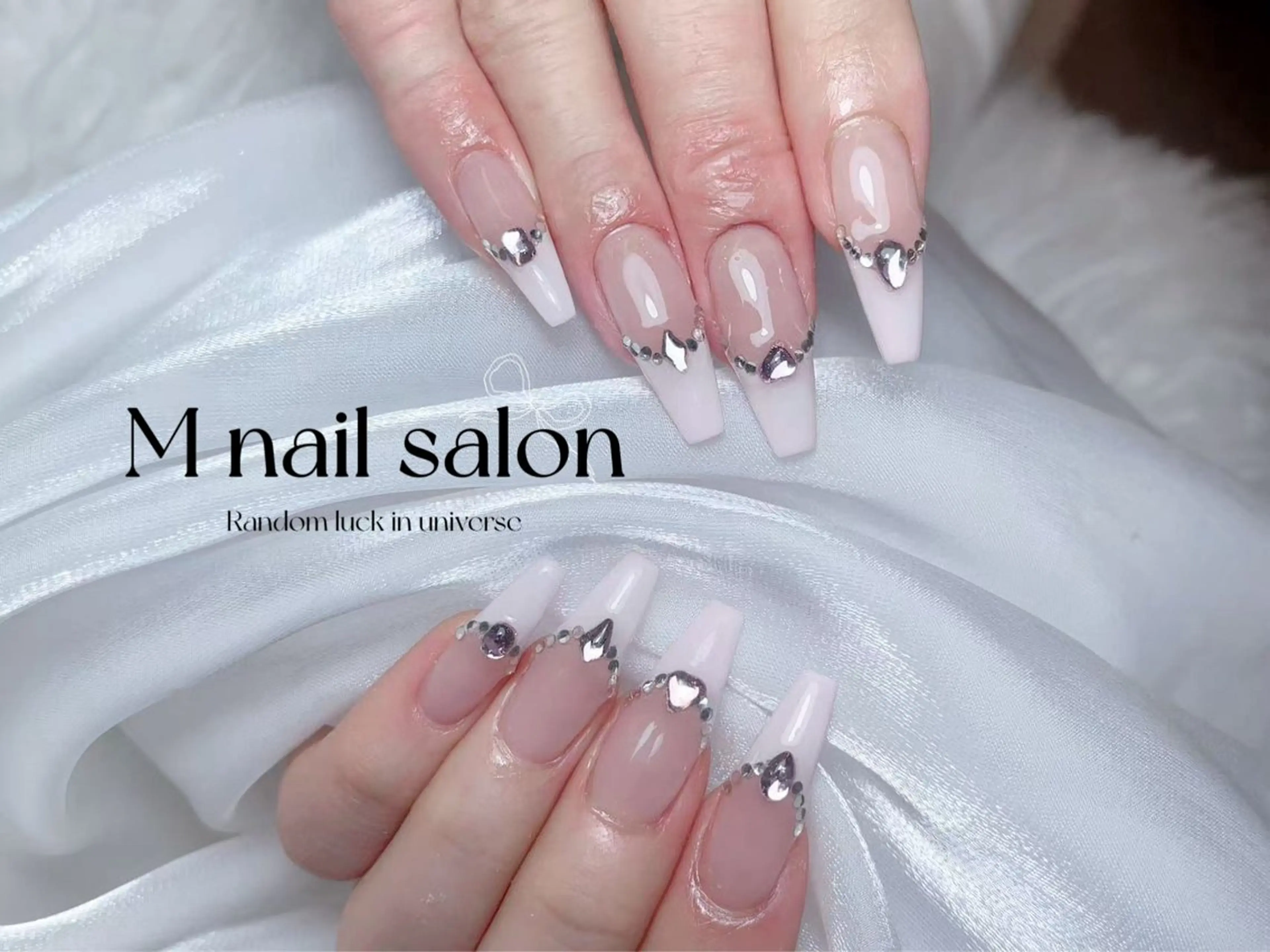 ネイル ハンドネイル M🌷nail 長さだし専門店のネイルデザイン
