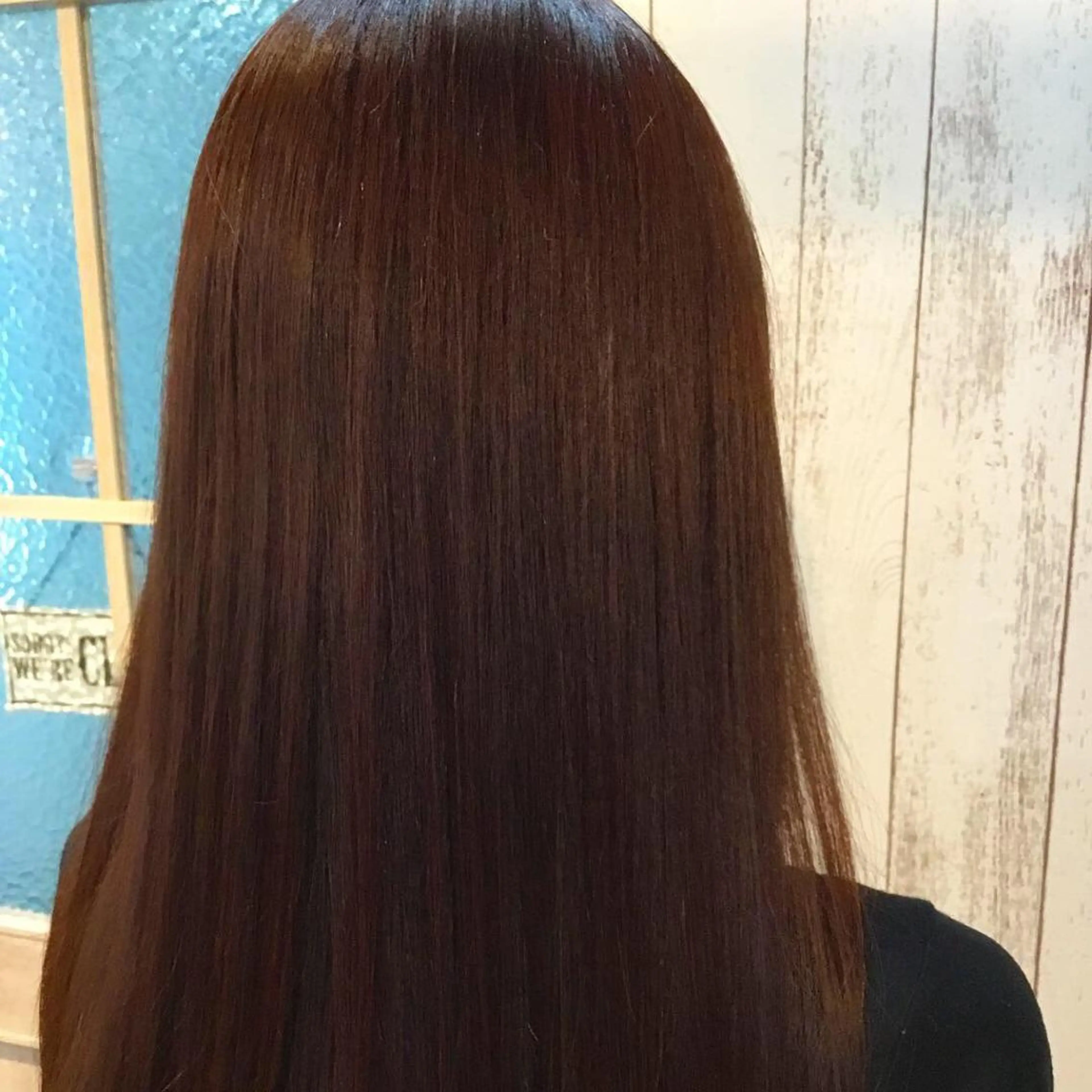 ロング カラー 金崎 新吾のヘアスタイル