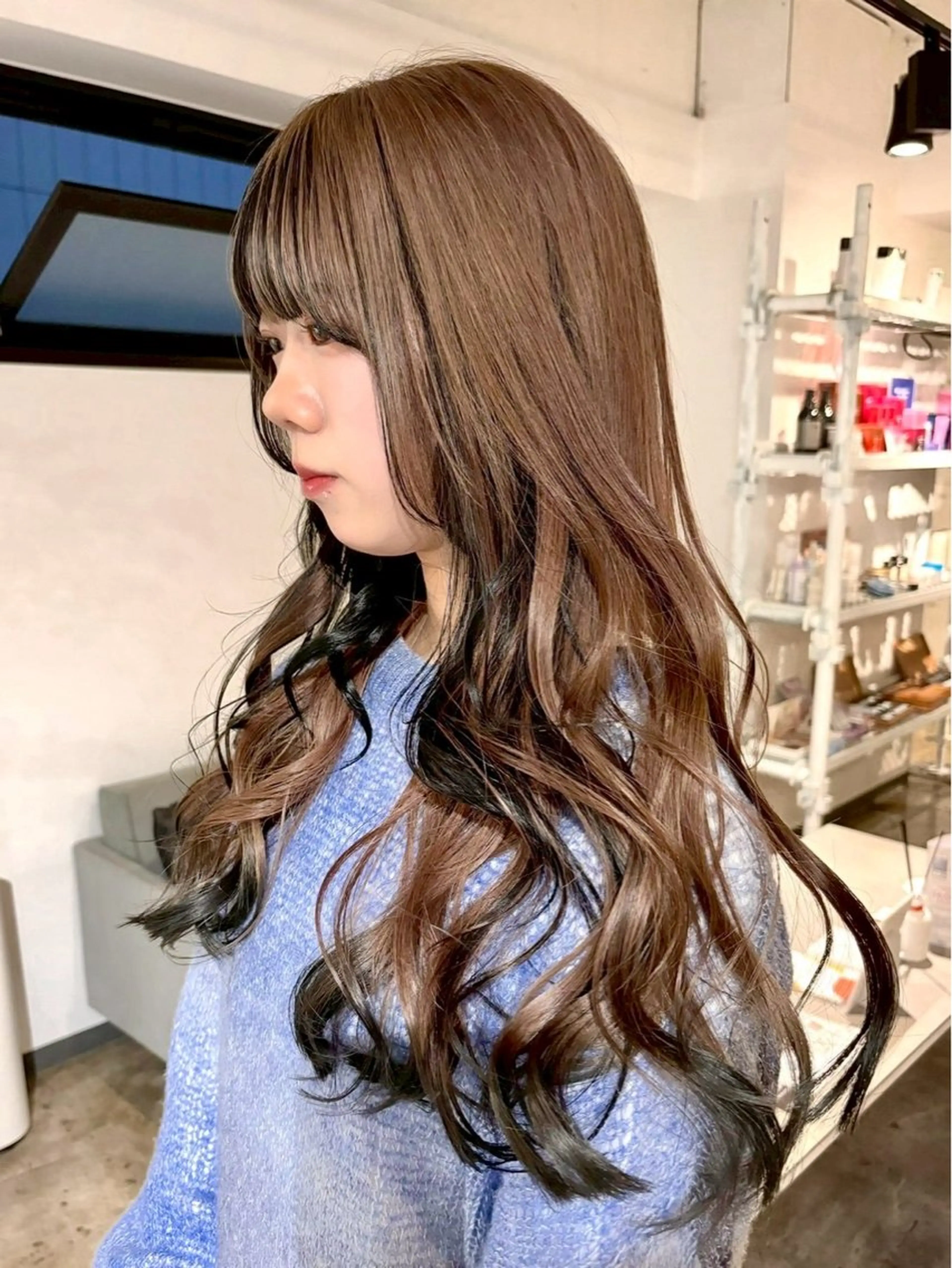 ロング カラー ヘアカラー 🪐ブリーチ/y2k ヘア🪐HARUKAのヘアスタイル