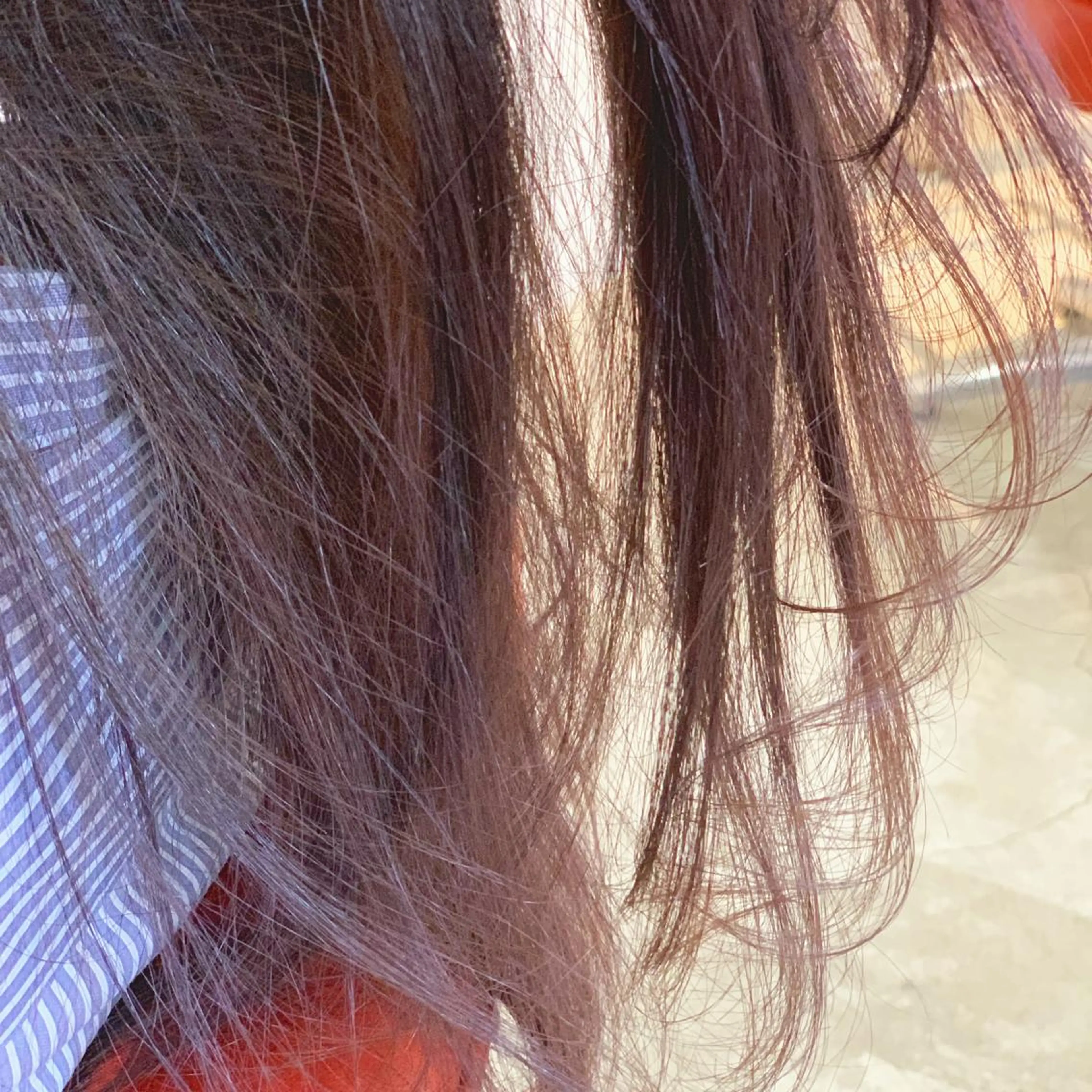 ロング カラー fio マナミのヘアスタイル