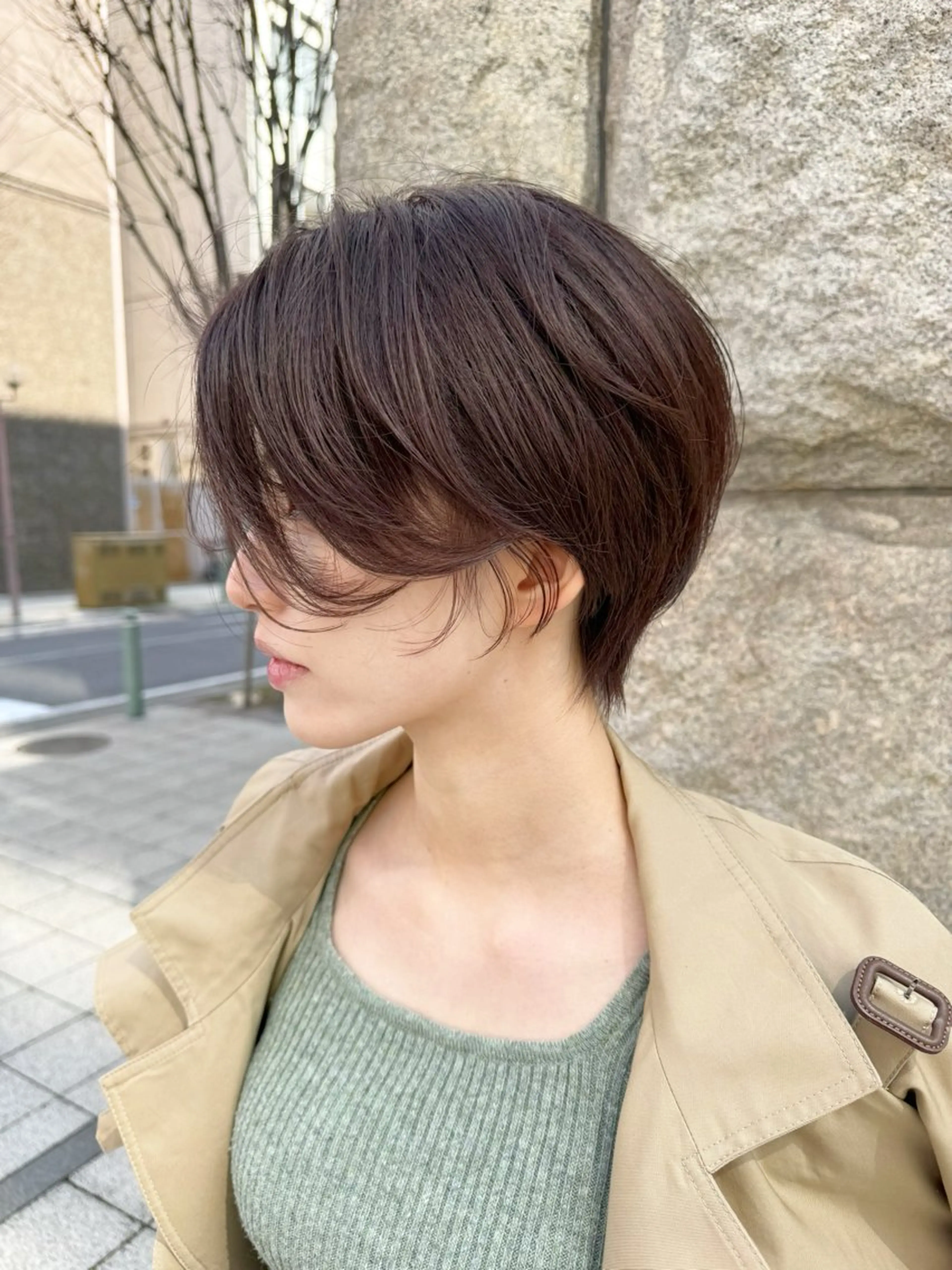 ショート カット ヘアカラー トリートメント little×PORTO三宮所属・🧡/艶髪/桑原 拓也/ショート/🧡のヘアスタイル