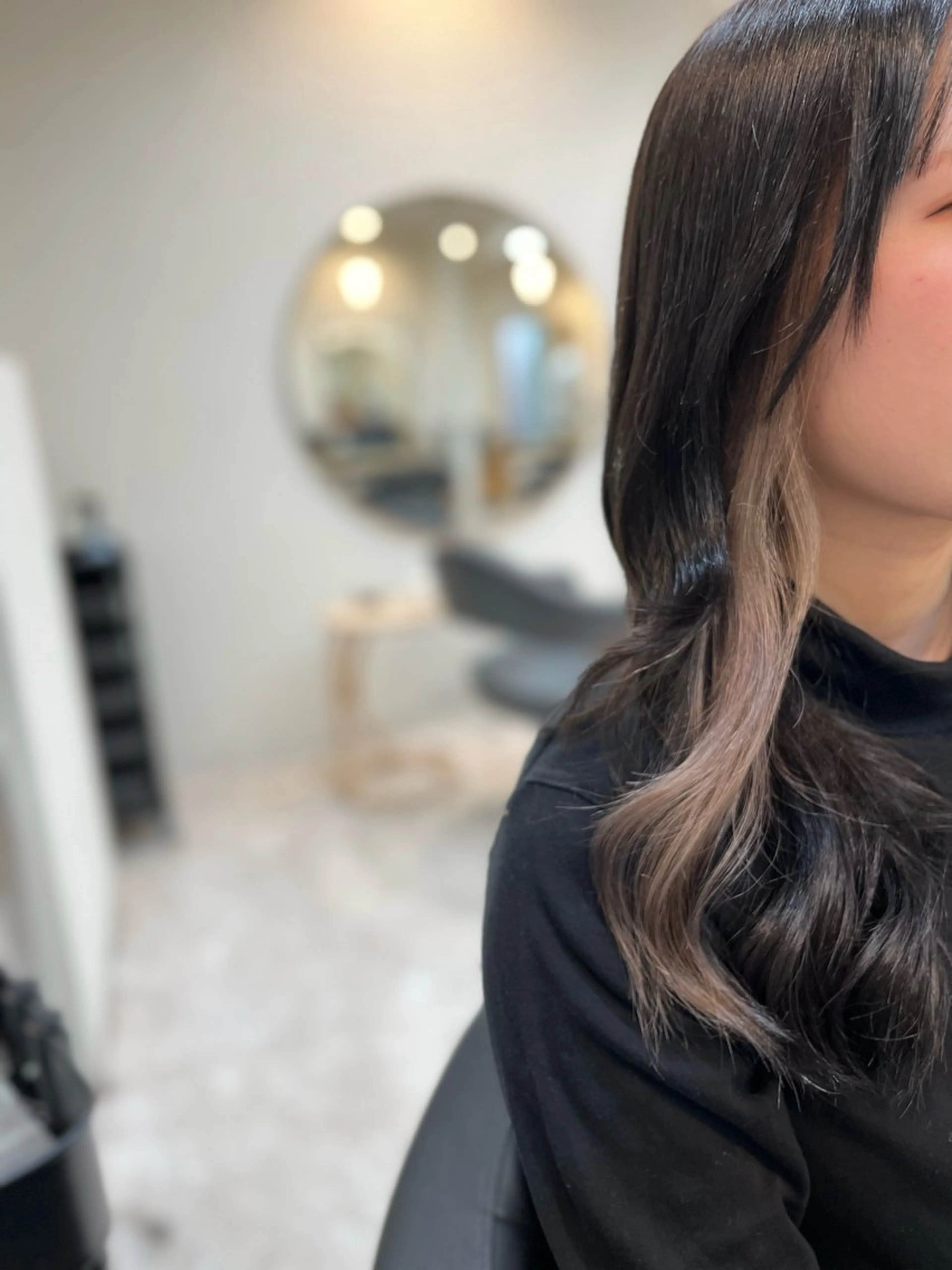 セミロング ヘアカラー トリートメント 仁和山 健汰のヘアスタイル