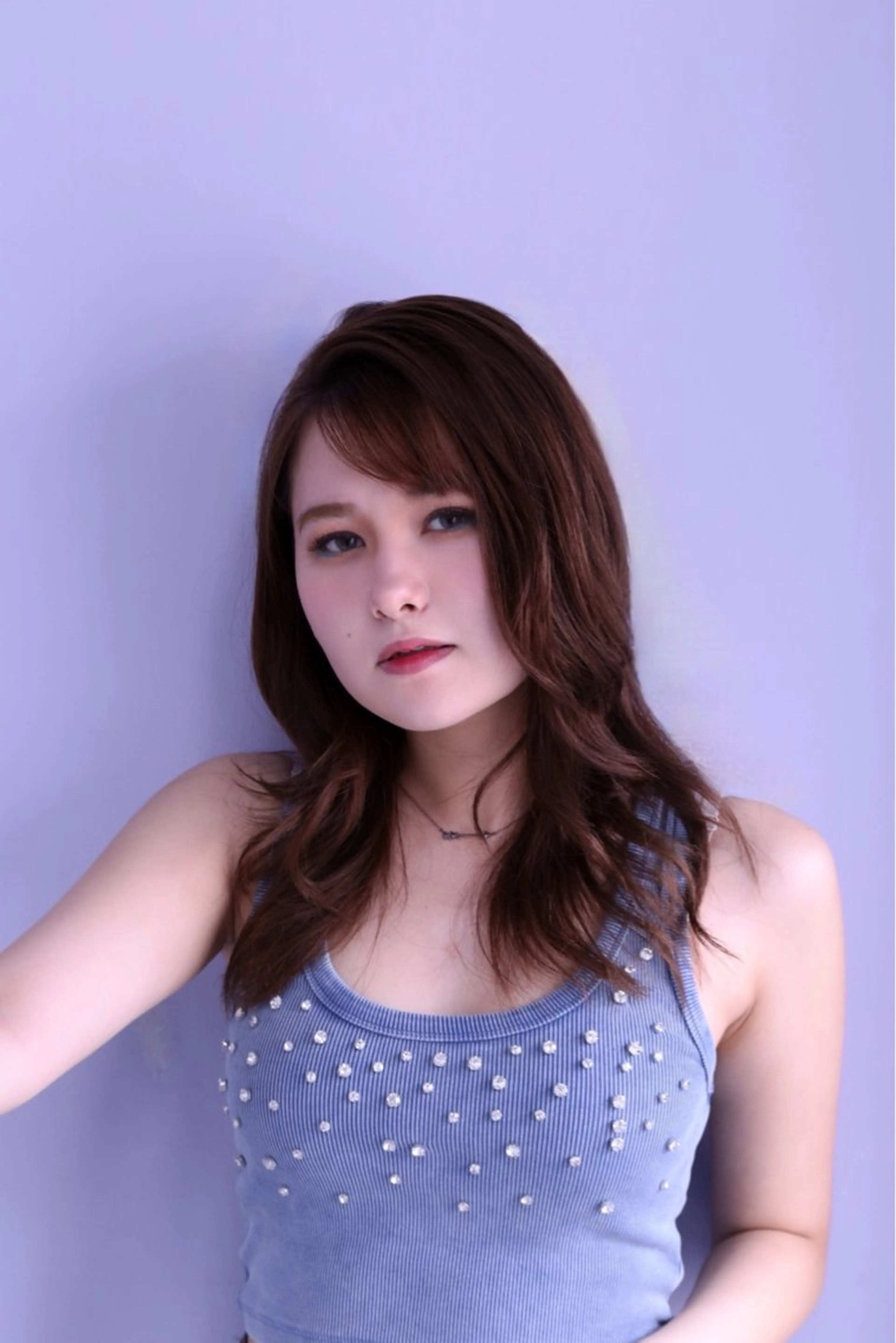 セミロング カット ヘアカラー トリートメント Ando Raycoのヘアスタイル