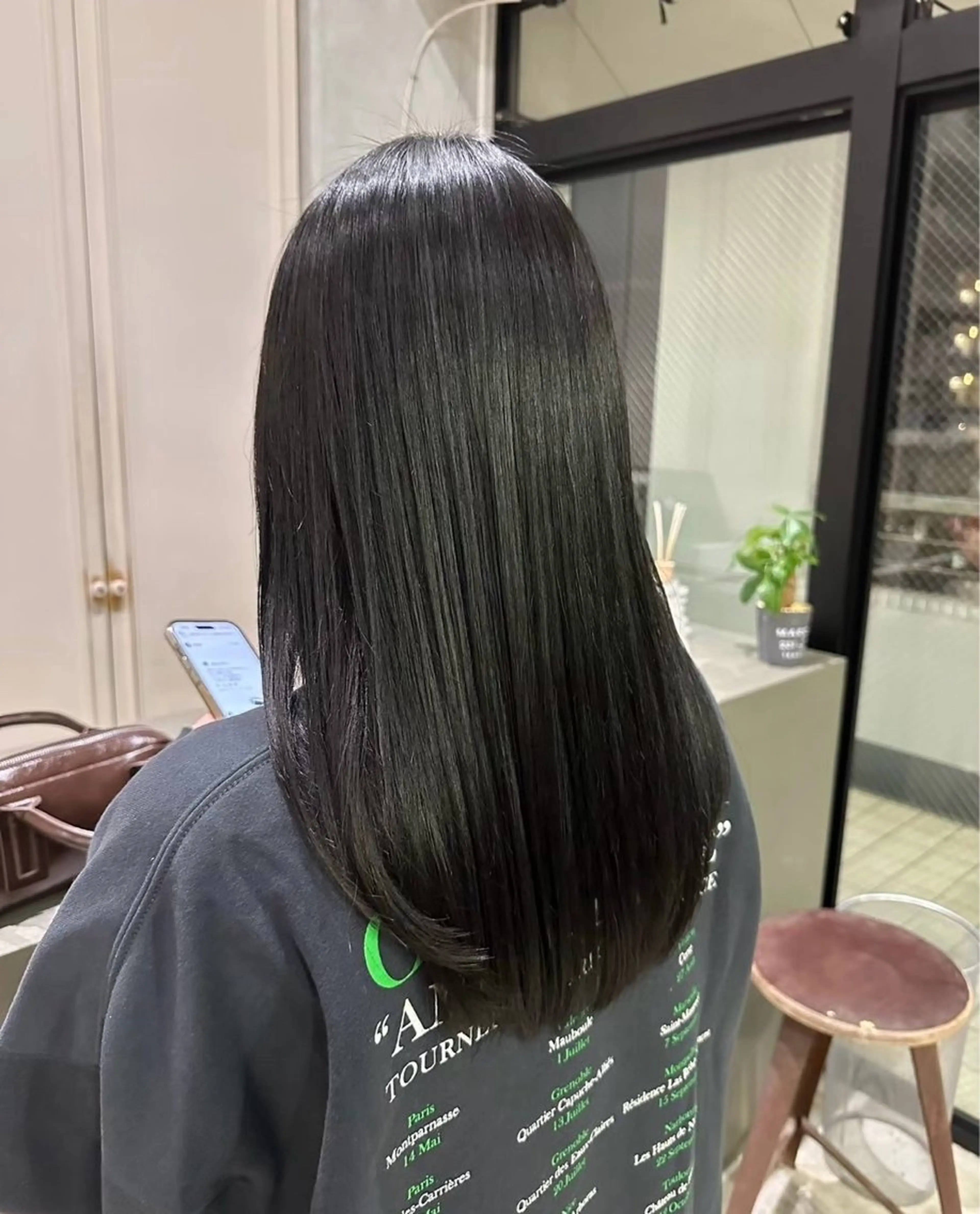 カラー 透明感 カラー yuiのヘアスタイル