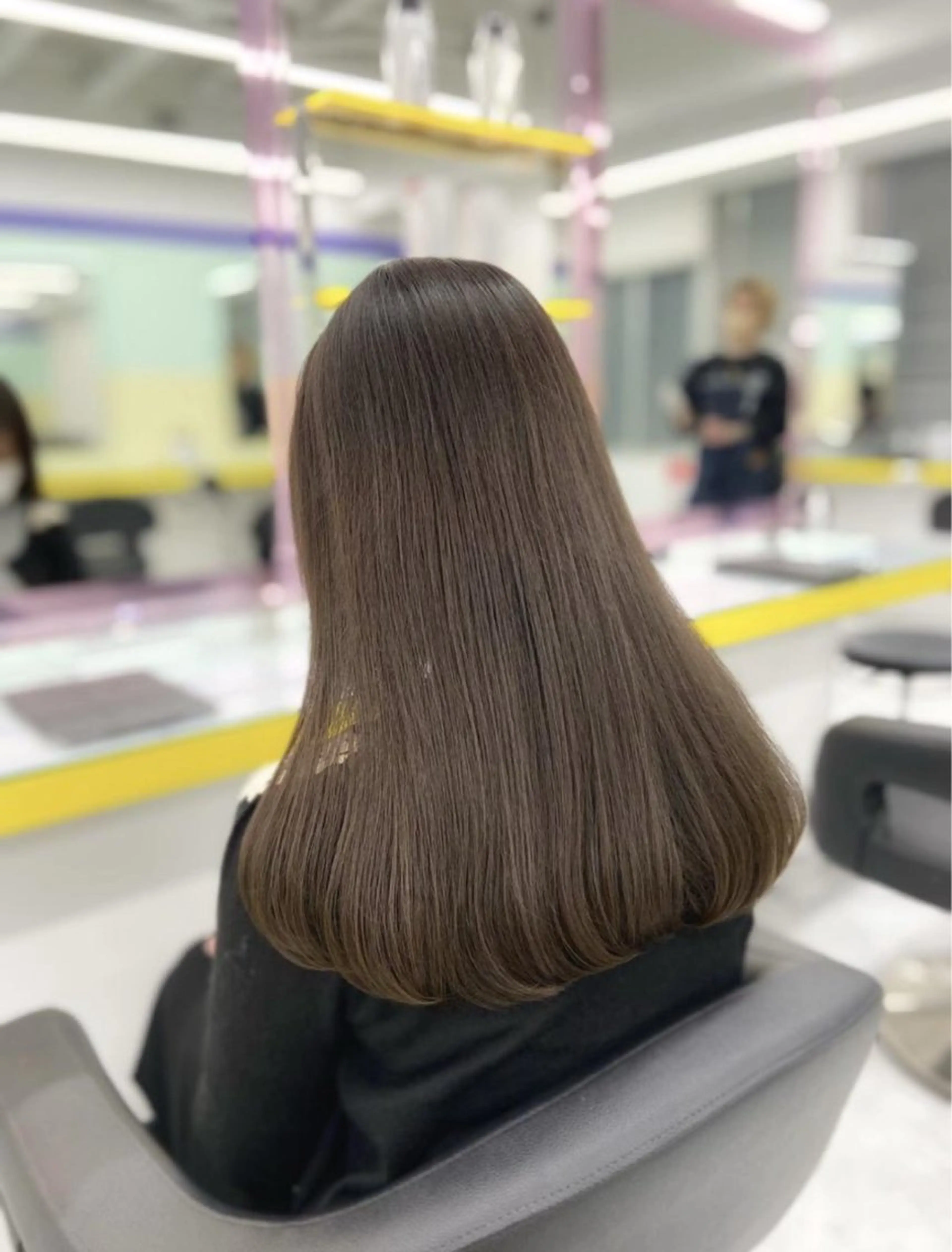 ロング カラー 透明感カラー トリートメント 🤍透明感推しカラー 🤍yui‪💞✨のヘアスタイル