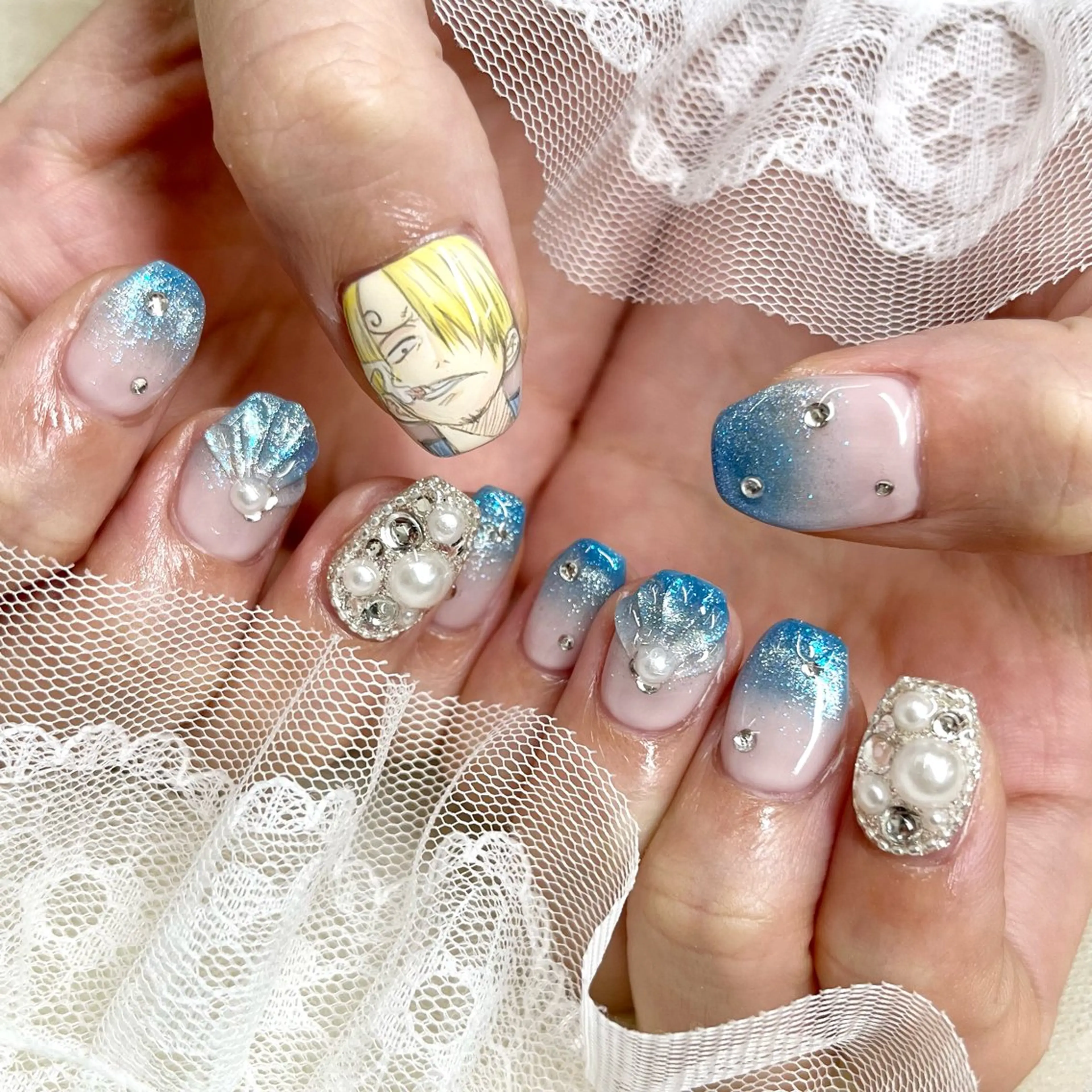 ネイル ハンドネイル 池袋痛ネイル Nok. 渡辺のネイルデザイン