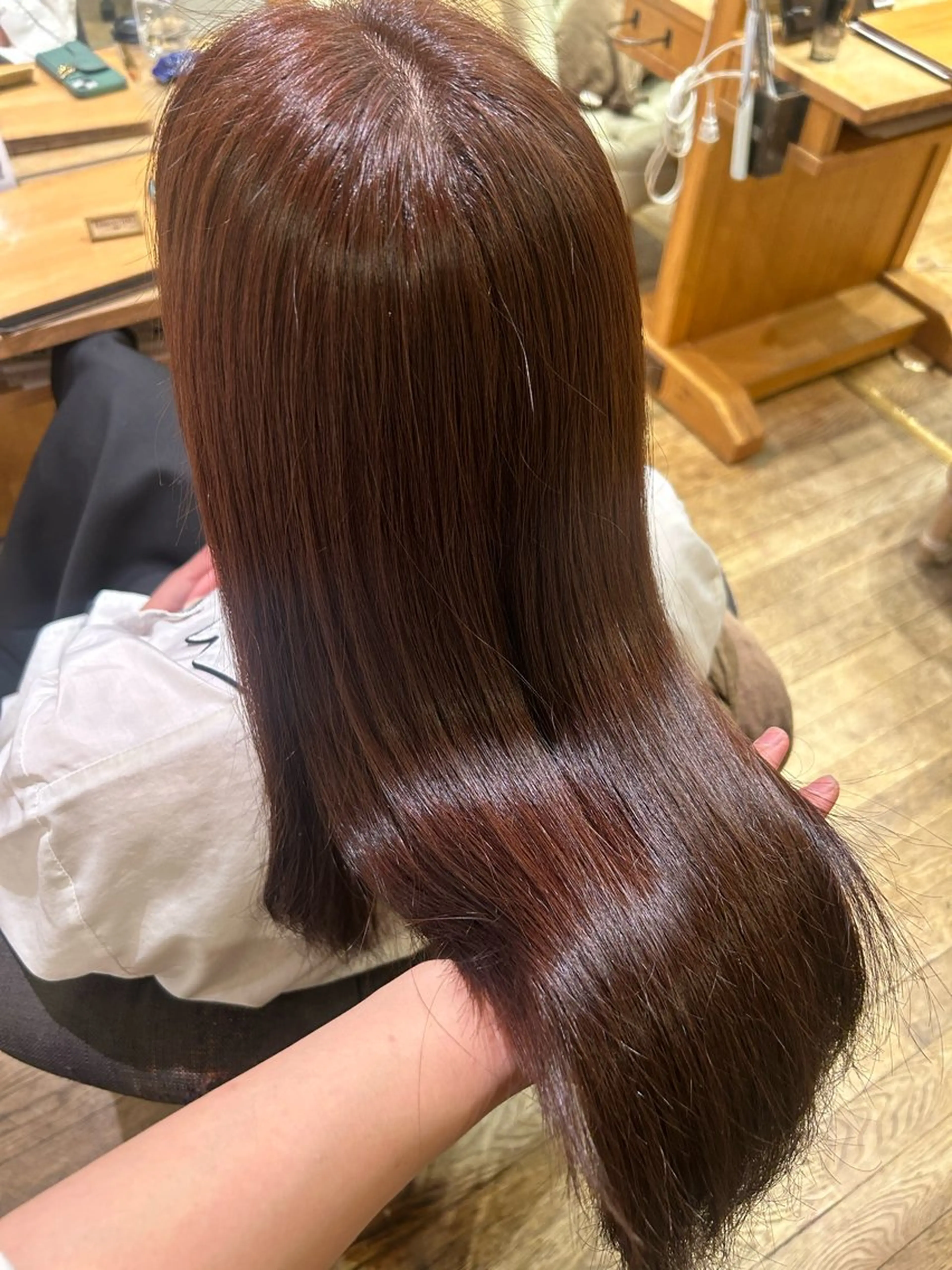 ロング きょうか 縮毛矯正モデル募集中のヘアスタイル